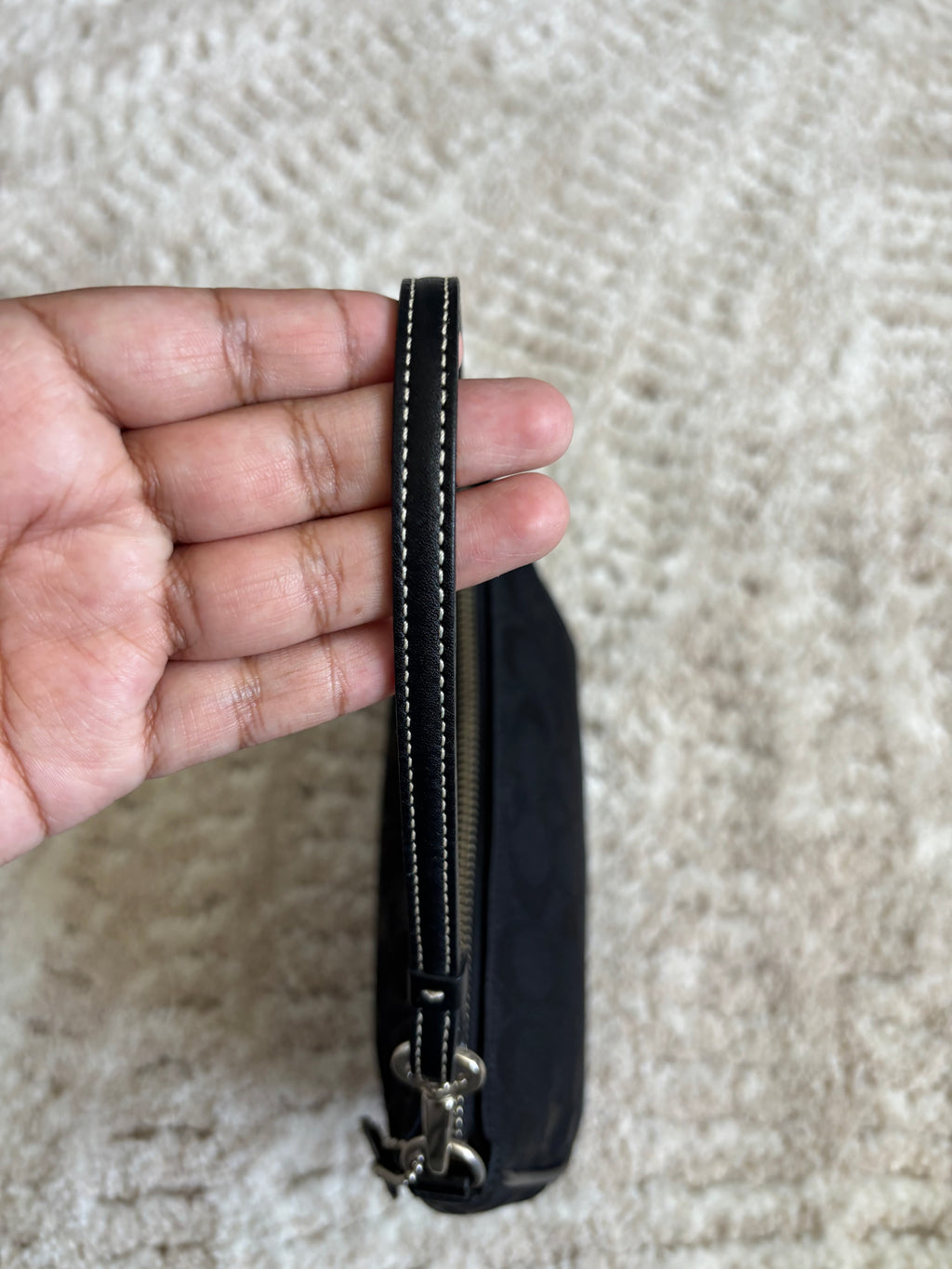 Coach Demi Bag Black Signature