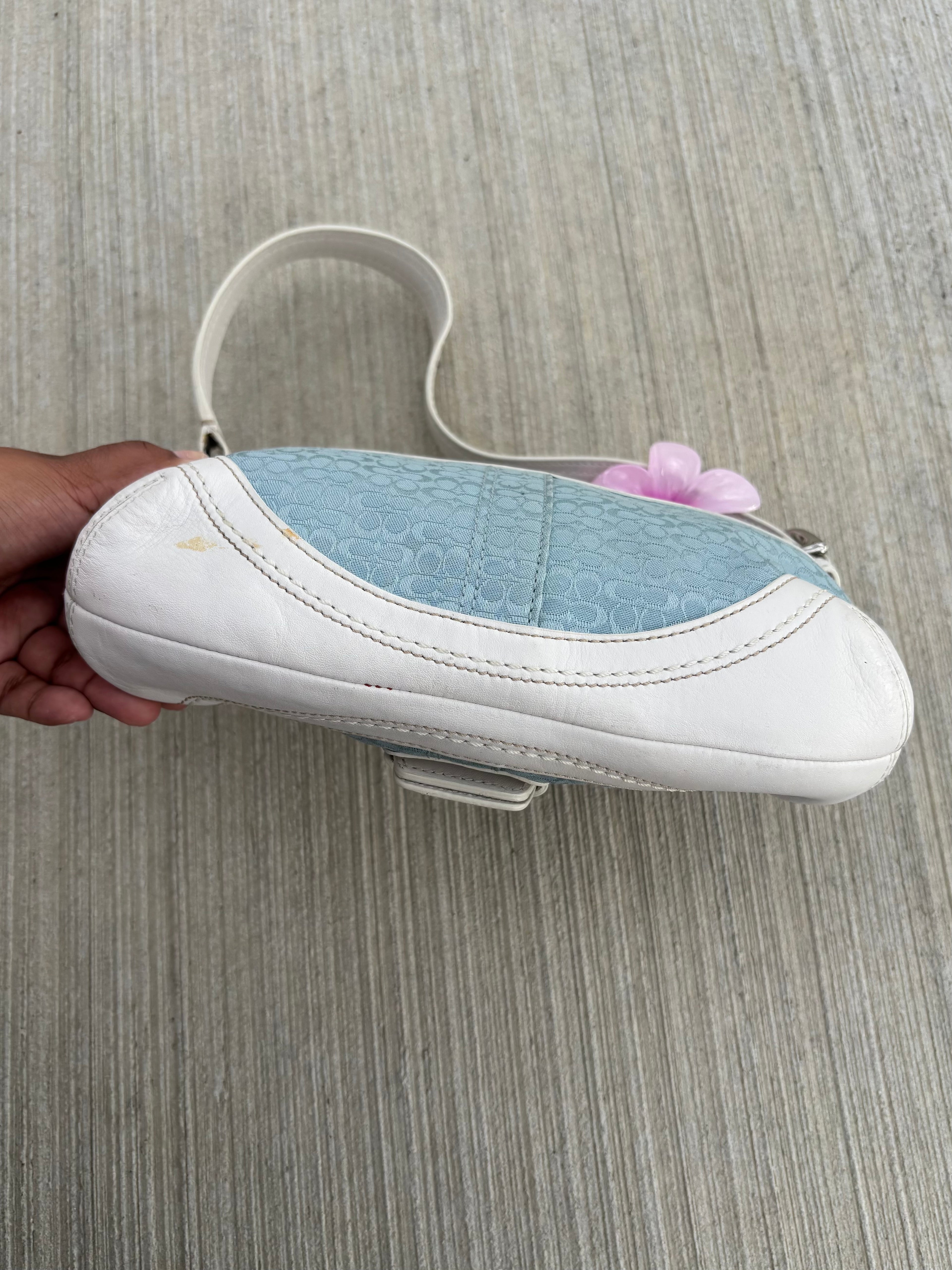 Y2K Coach Blue Mini Soho