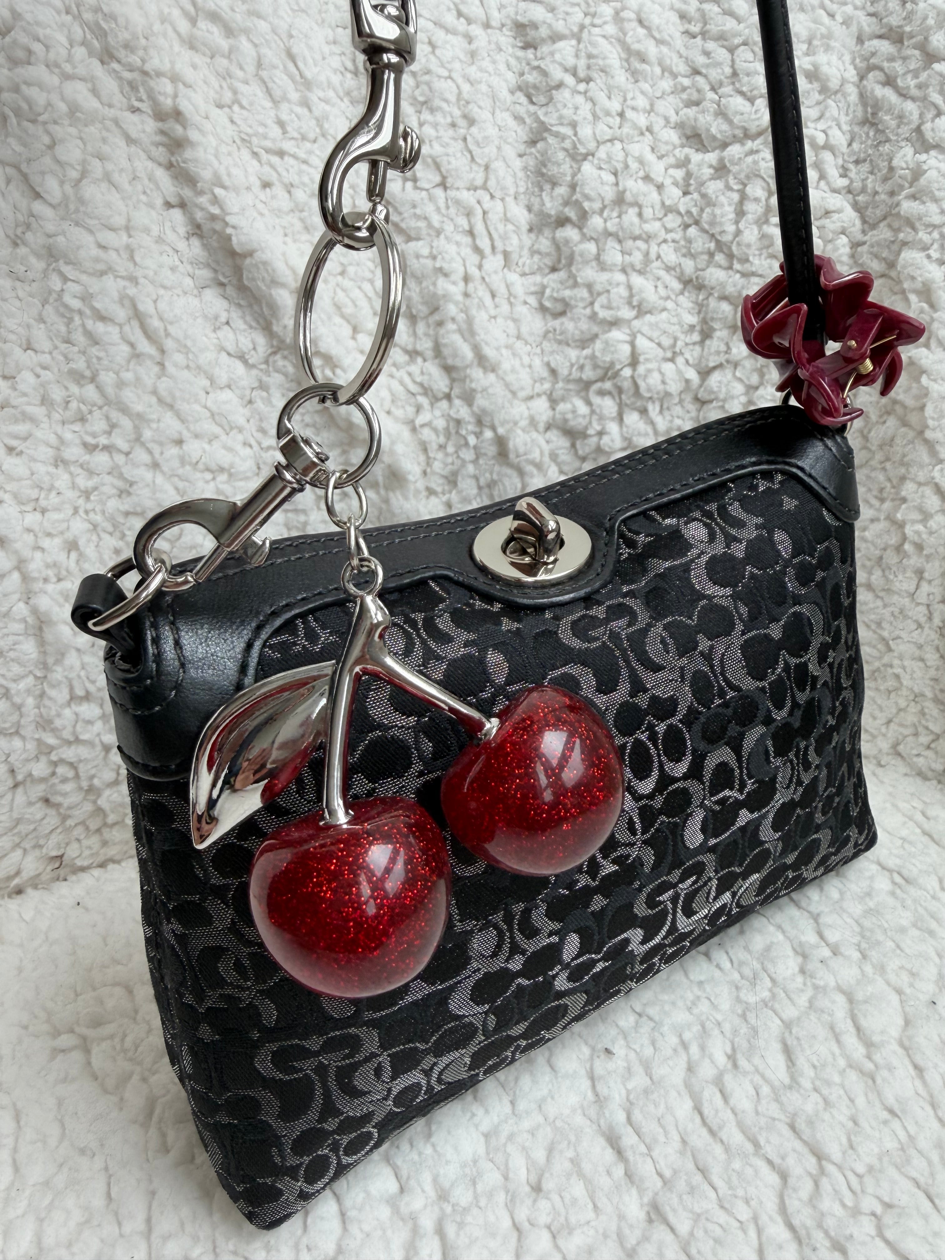 Coach Black Turnlock Mini Bag