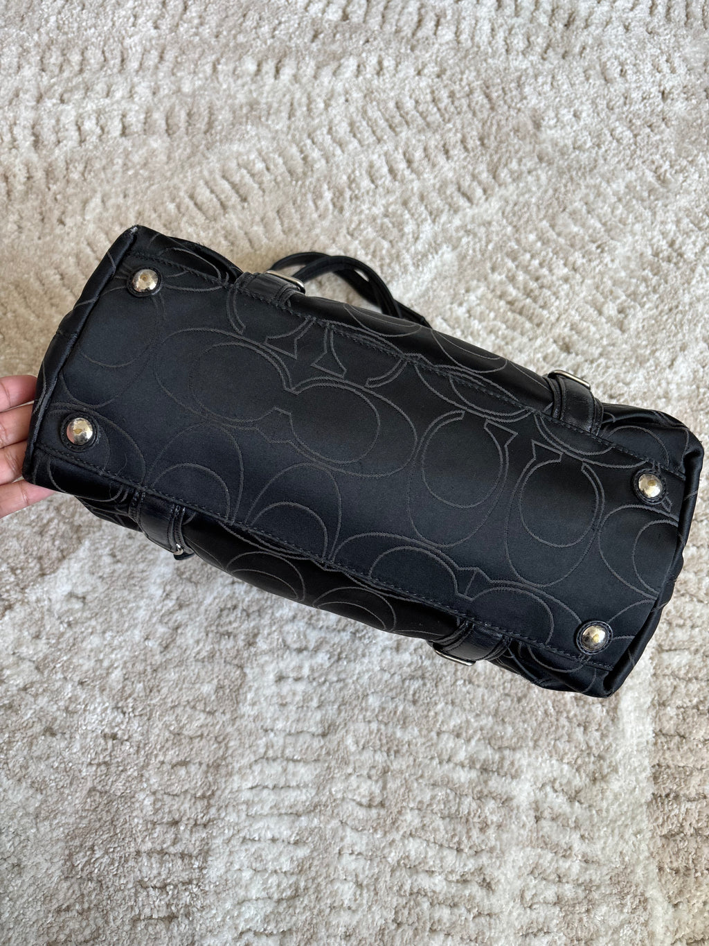 Coach Mia Black Shoulder Bag