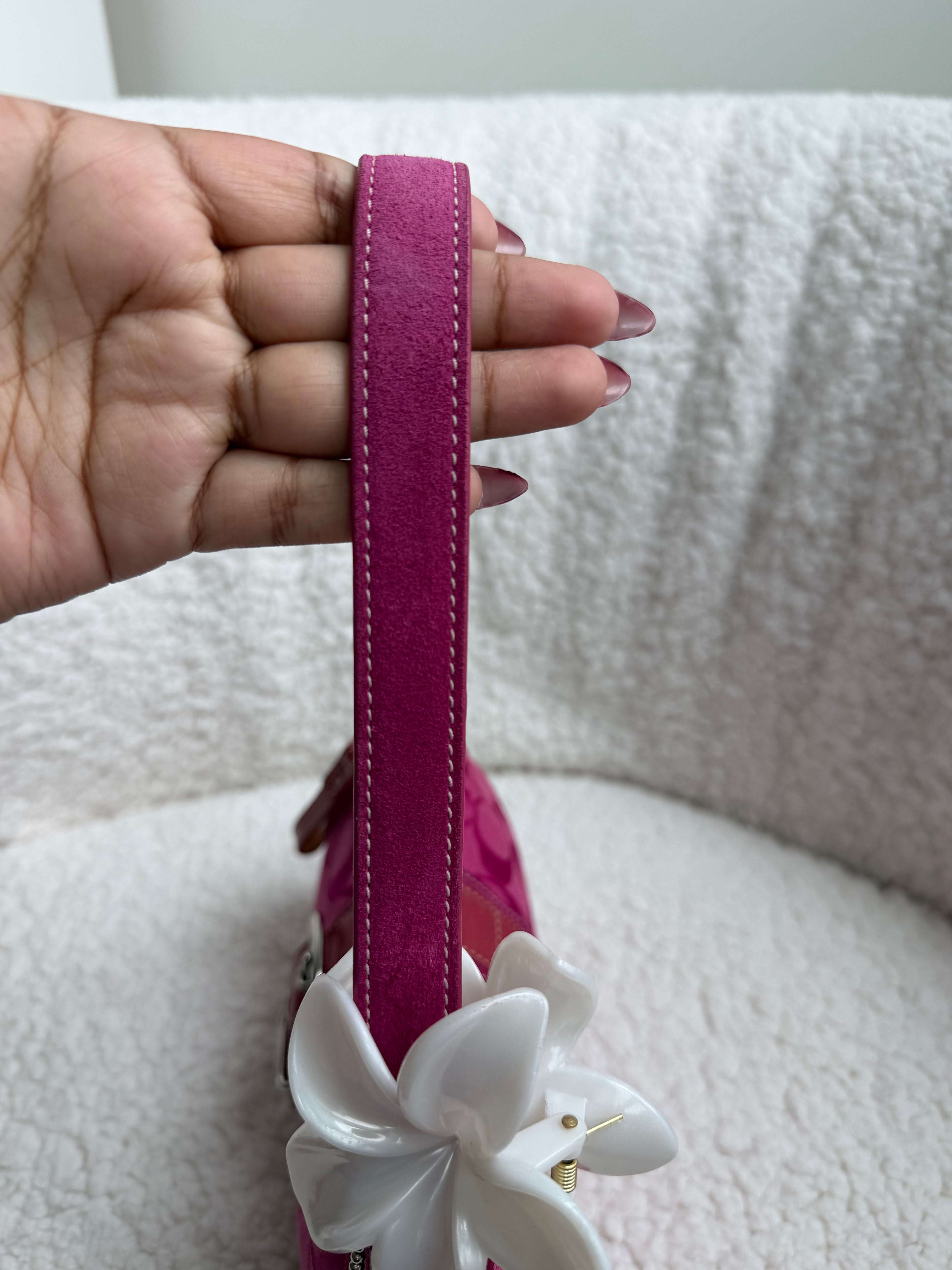 Coach Demi Buckle Bag Pink