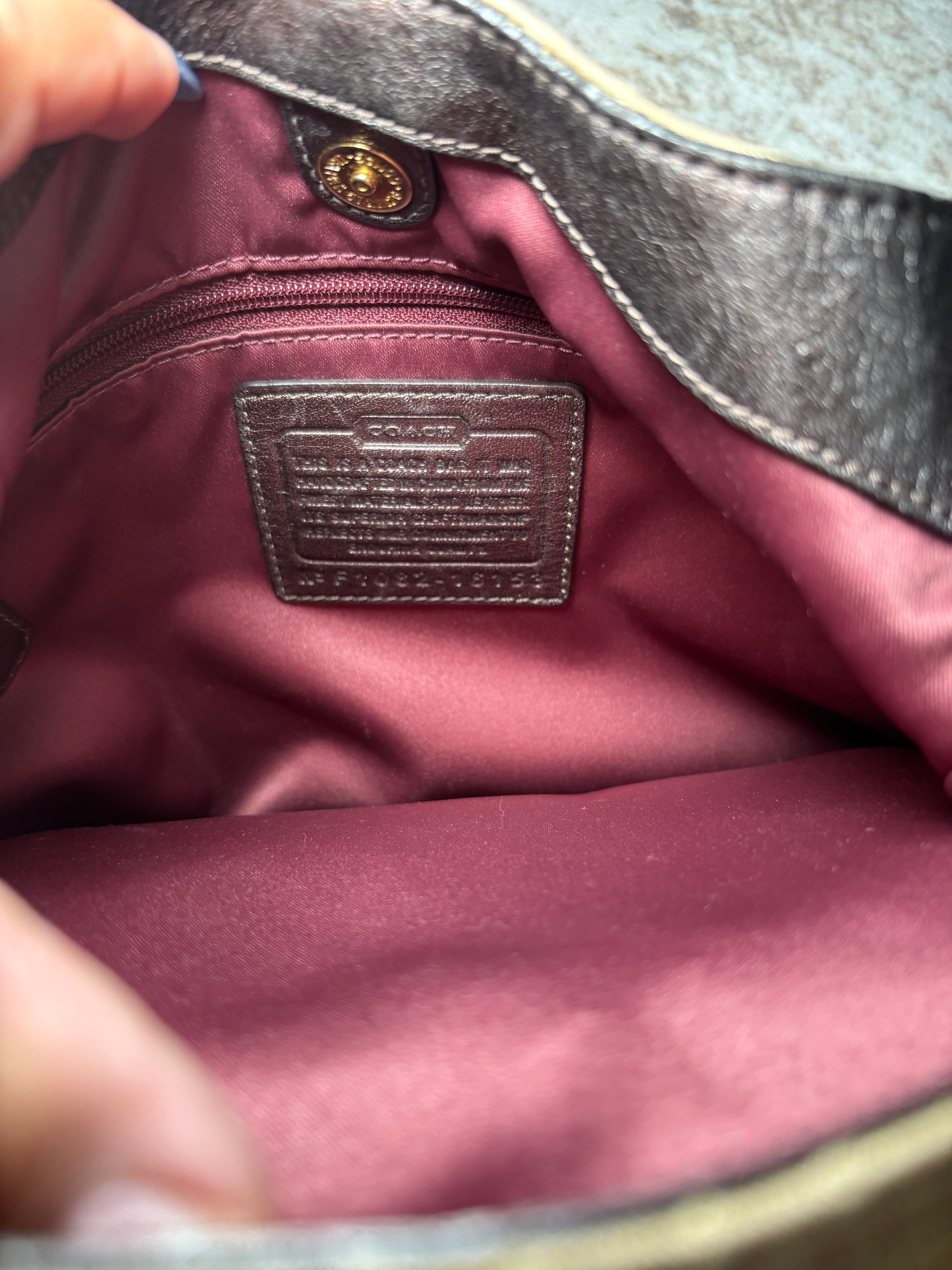 Coach Maggie Champagne Shoulder Bag