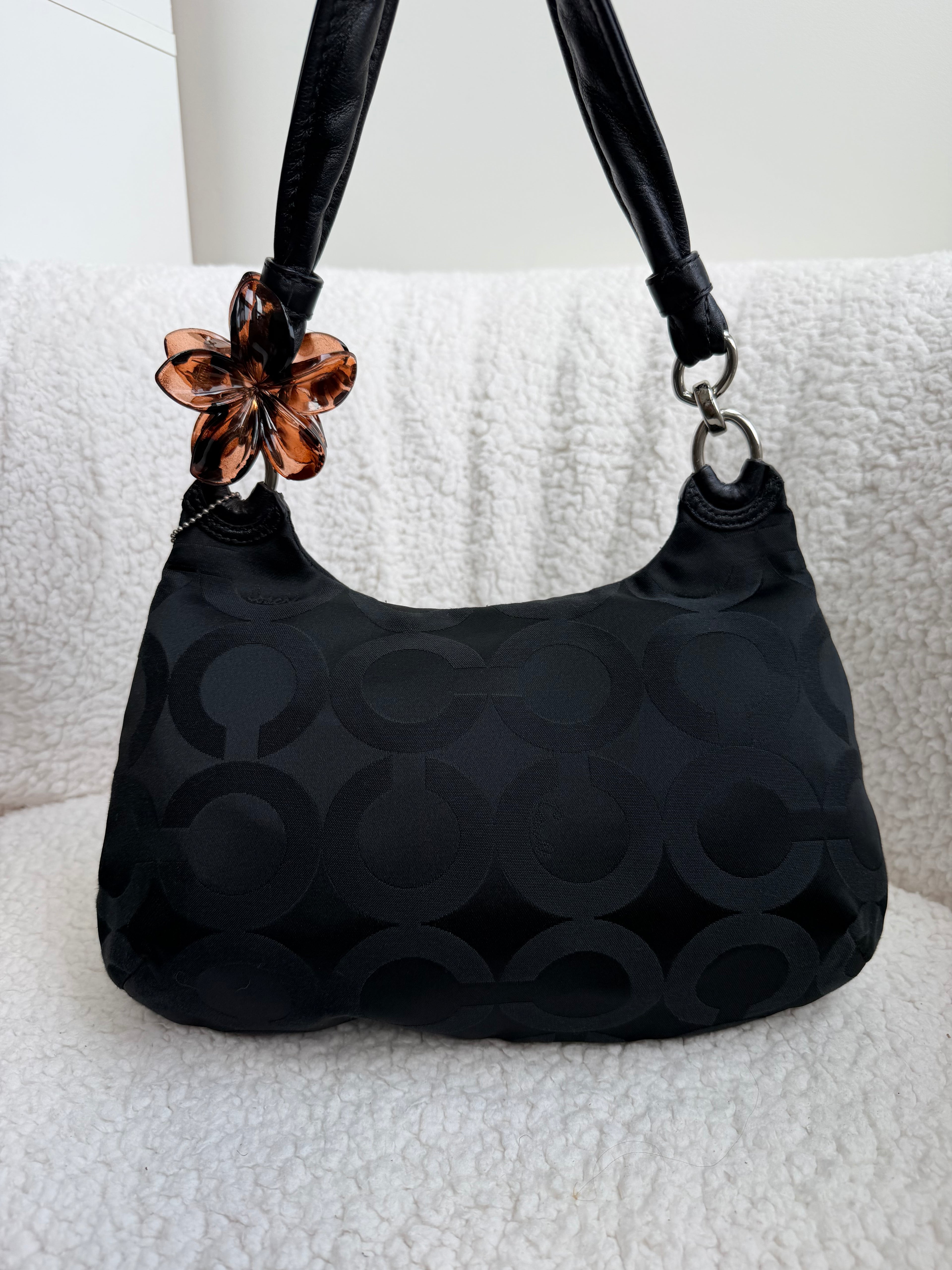 Coach Kirsten Black Shoulder Bag