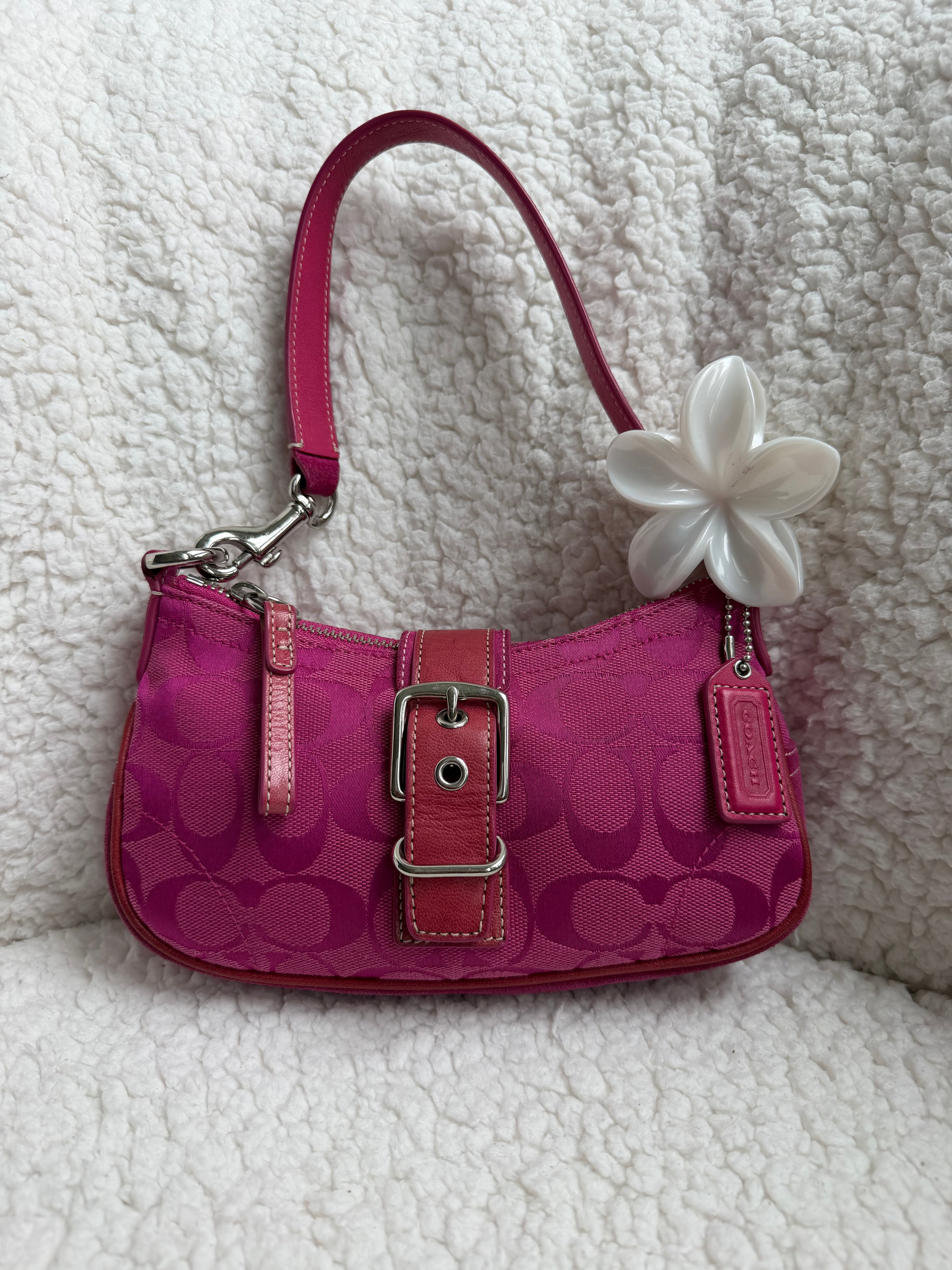 Coach Demi Buckle Bag Pink