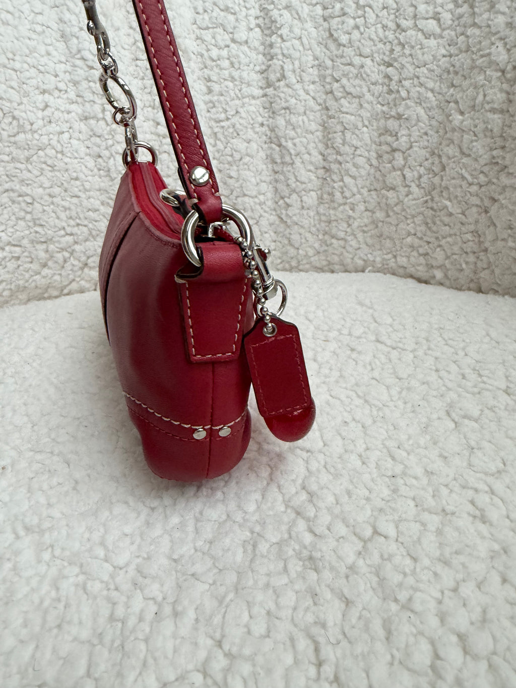 Coach Cherry Red Mini Bag