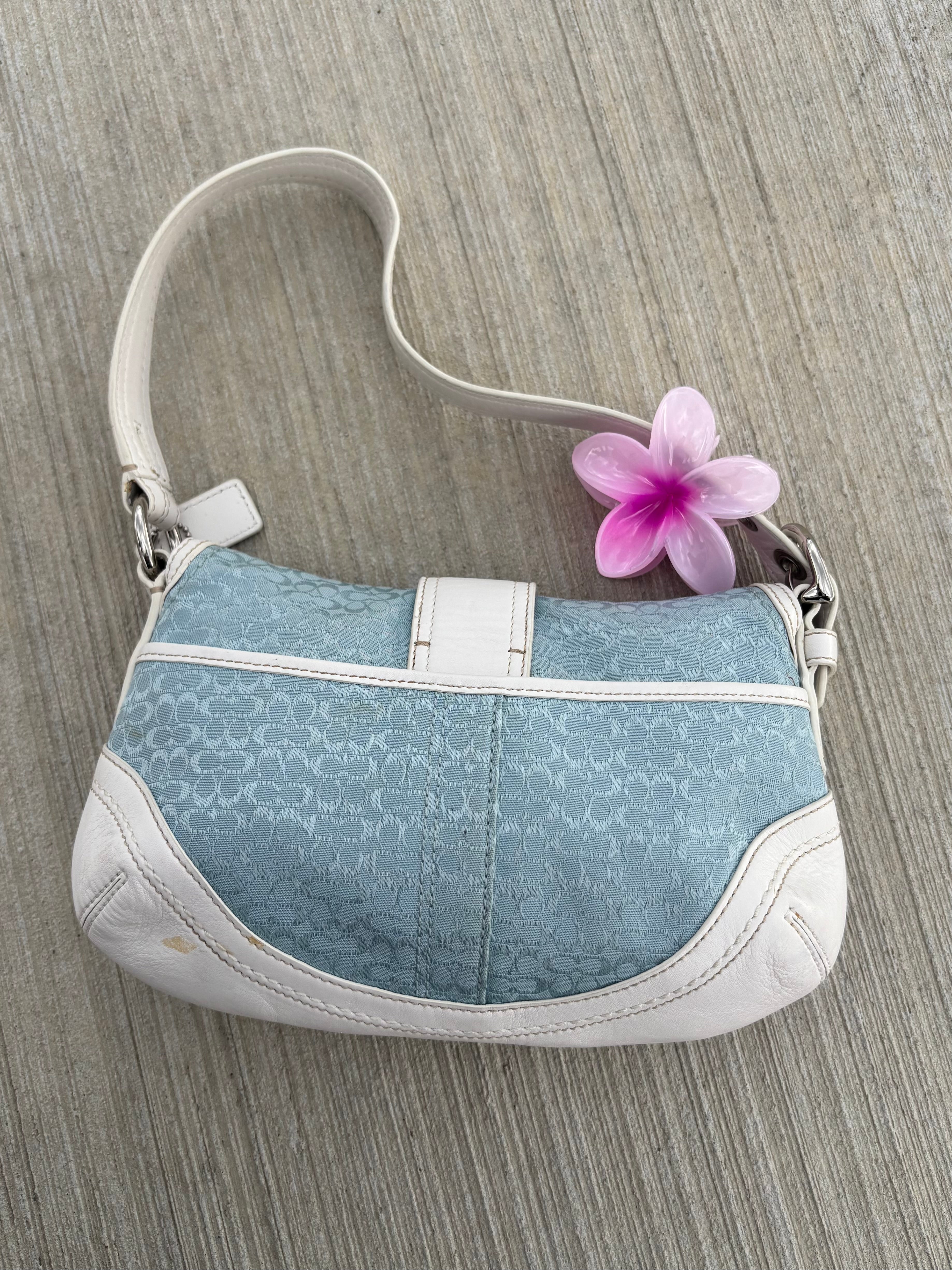 Y2K Coach Blue Mini Soho