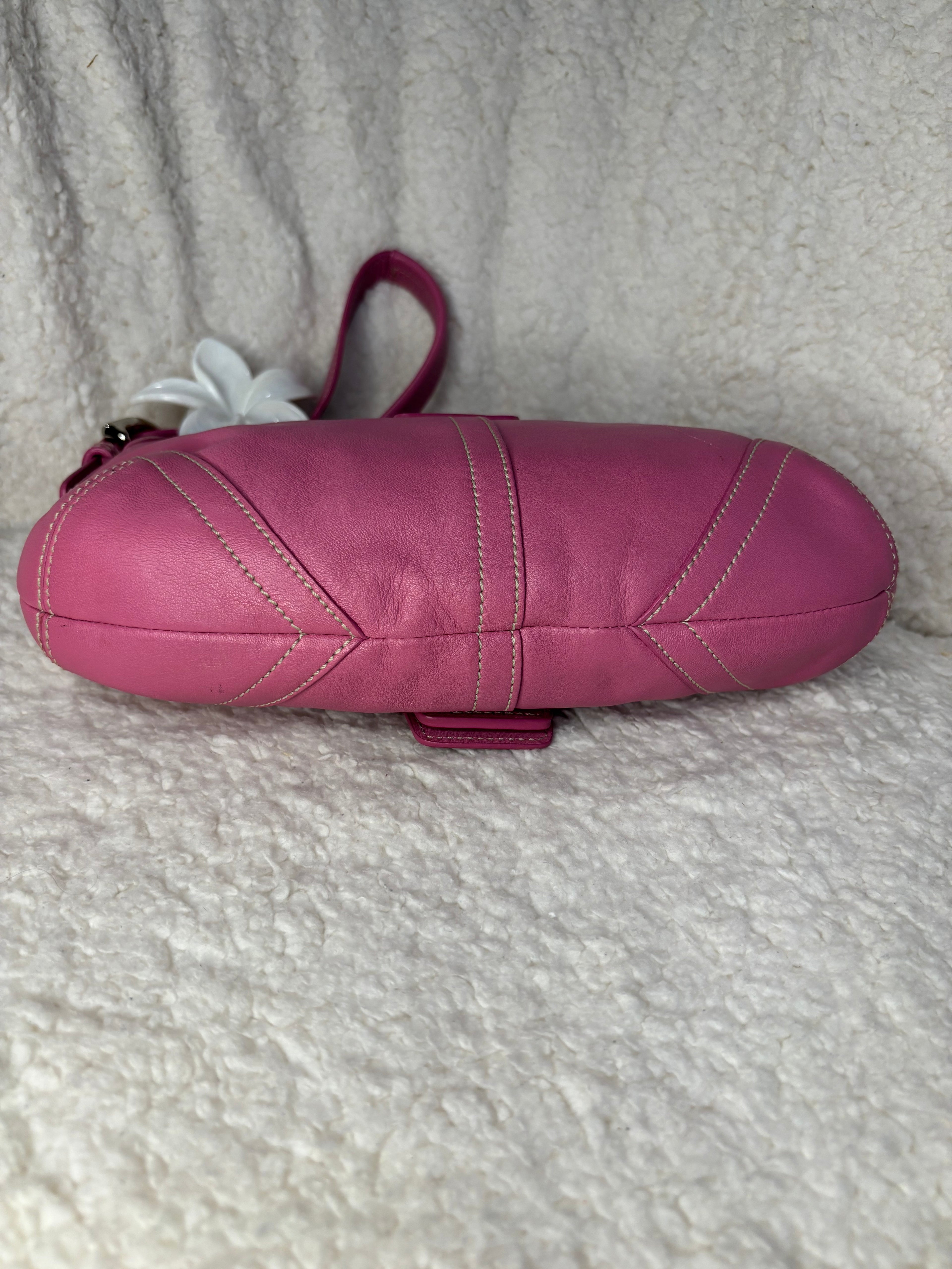 Coach Mini Soho Pink Leather