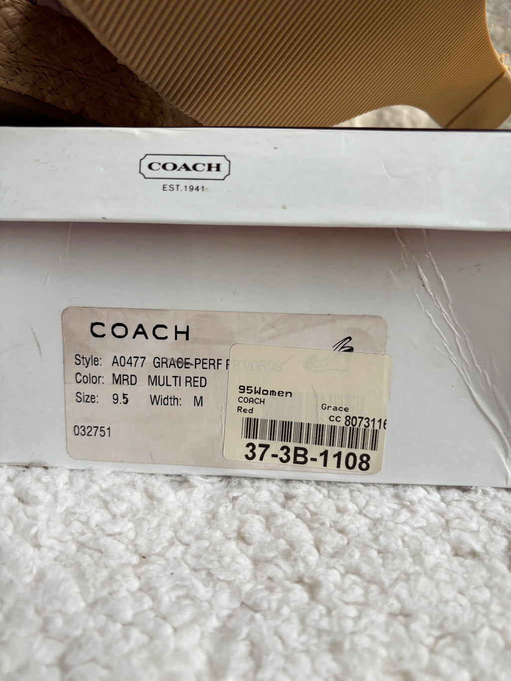 Y2K Coach Pink Wedges