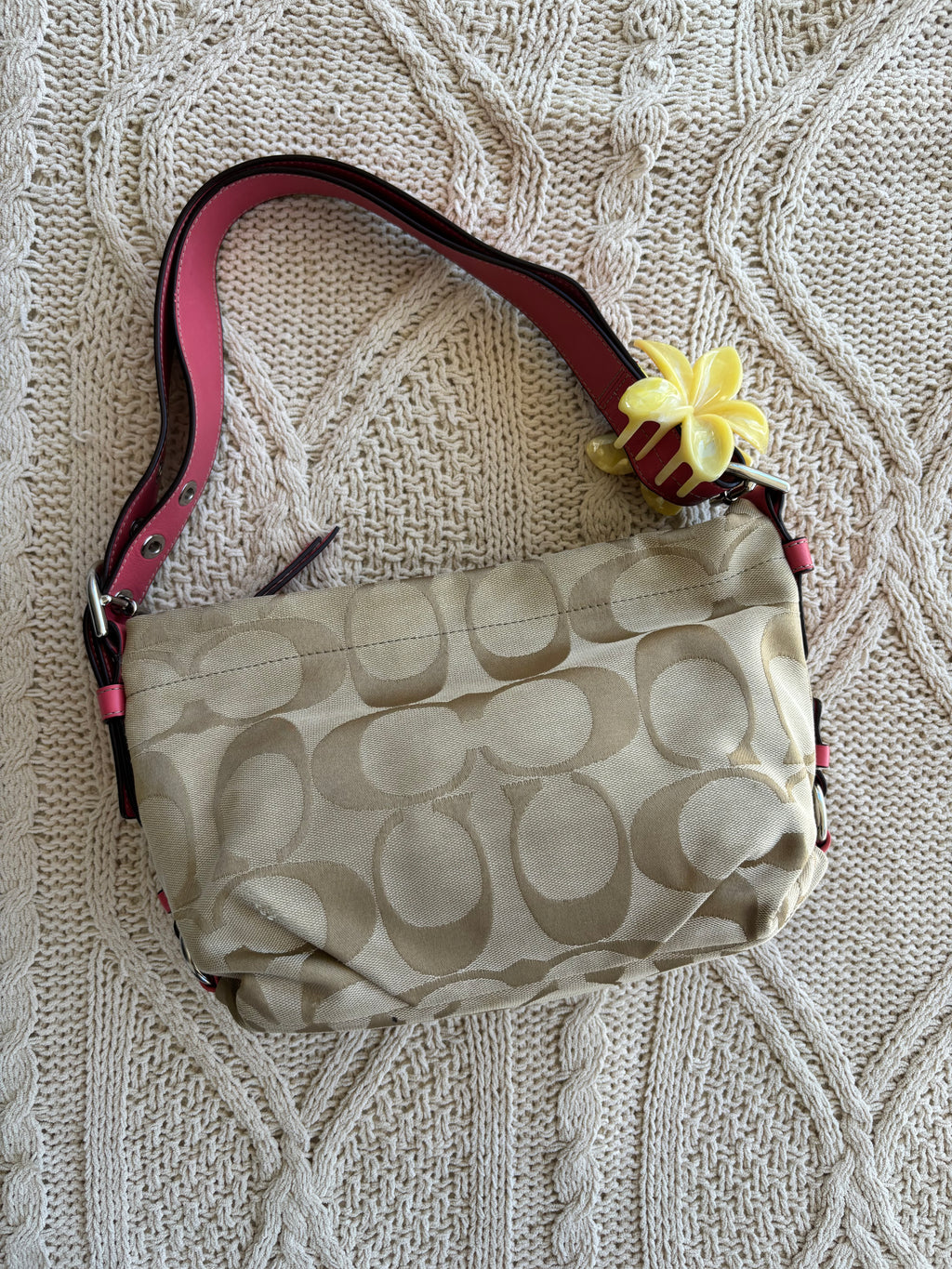 Y2K Coach East West Shoulder Bag