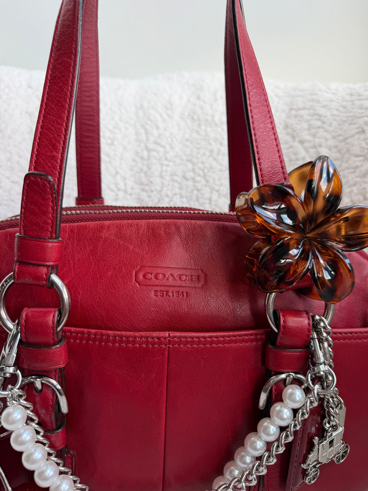 Coach Bonnie Satchel Shoulder Bag