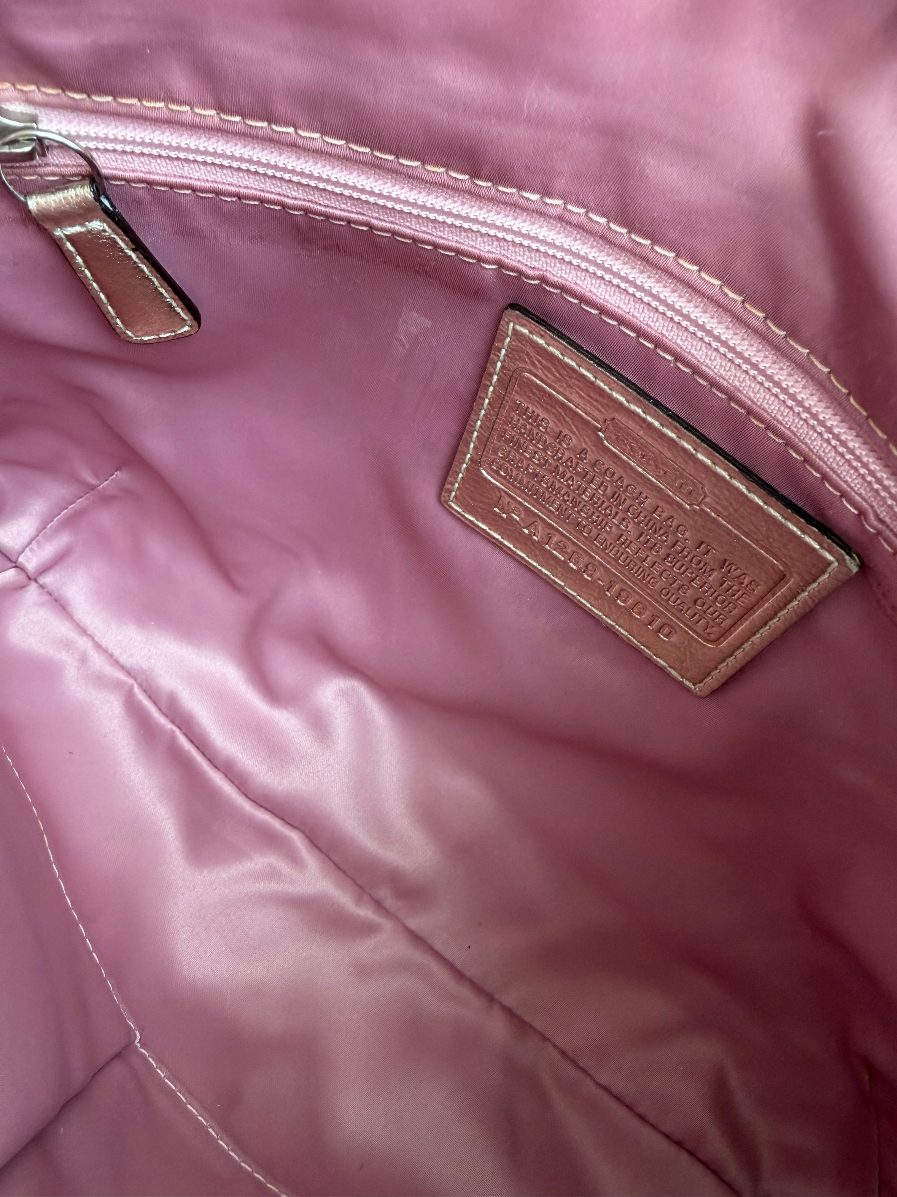 Coach Blue Optic Bag