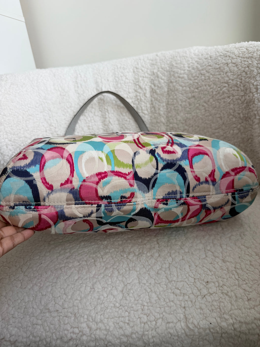 Y2K Coach Poppy Ikat Tote