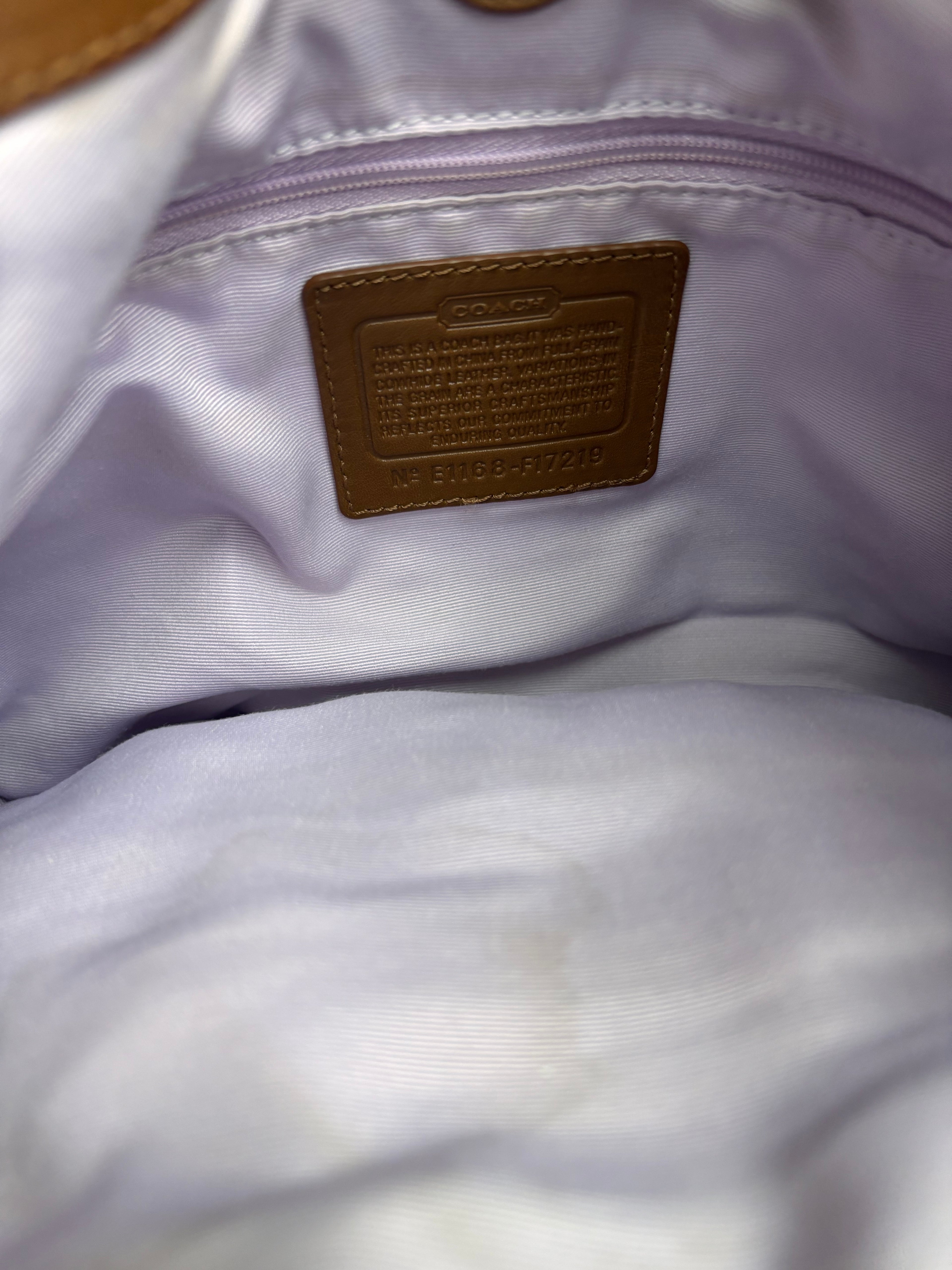 Coach Brown Leather Soho