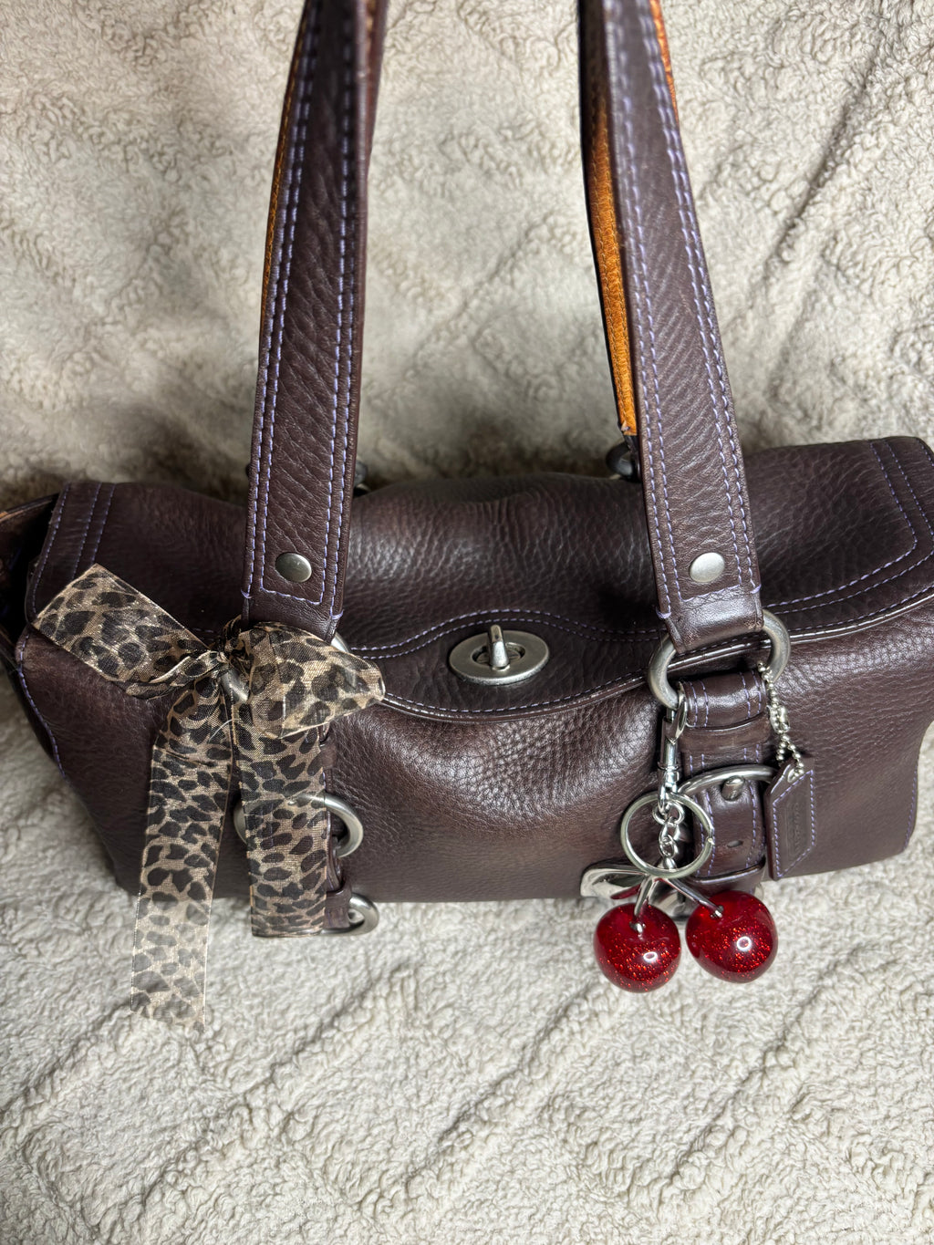 Coach Brown Leather Satchel