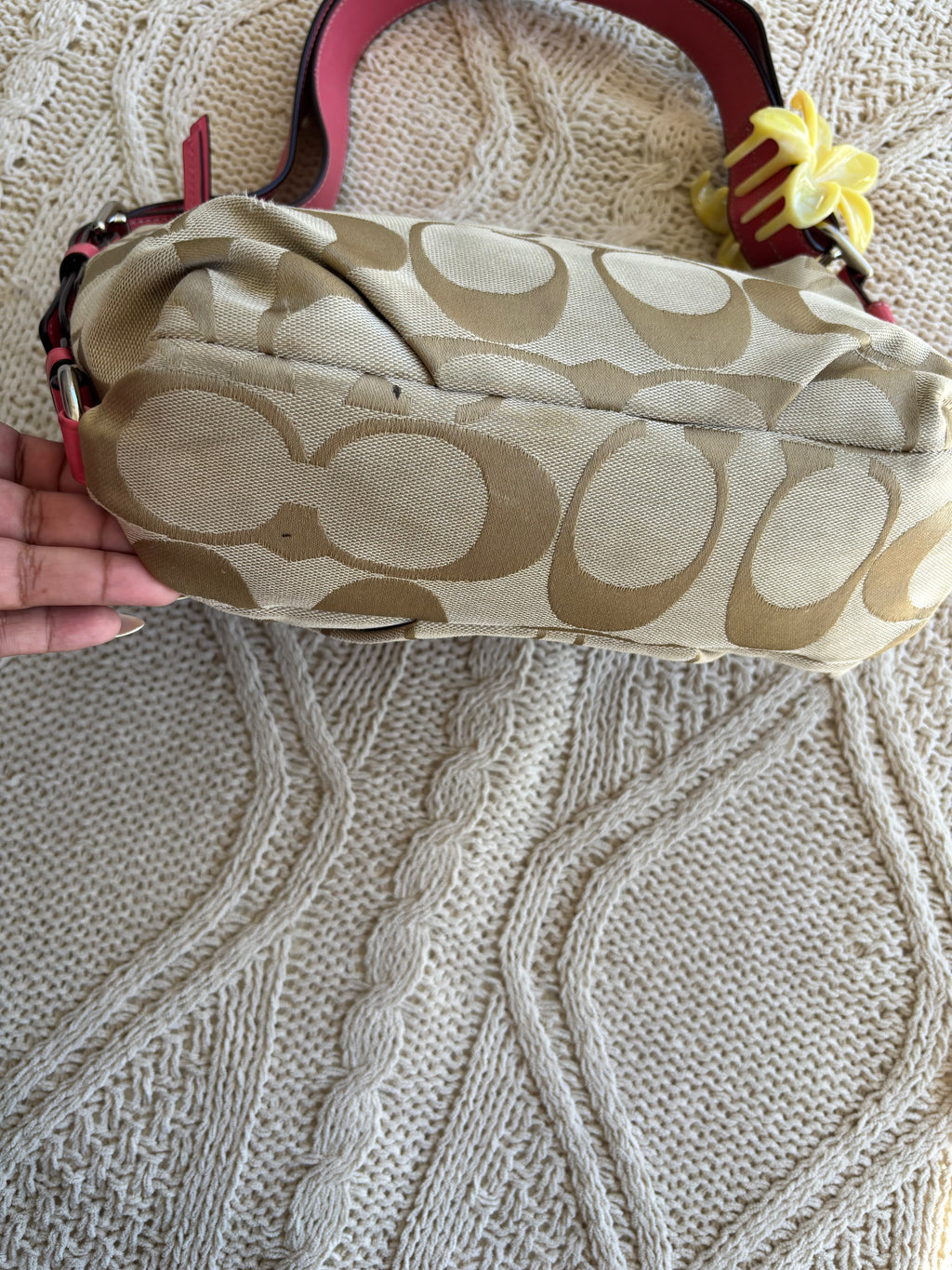 Y2K Coach East West Shoulder Bag