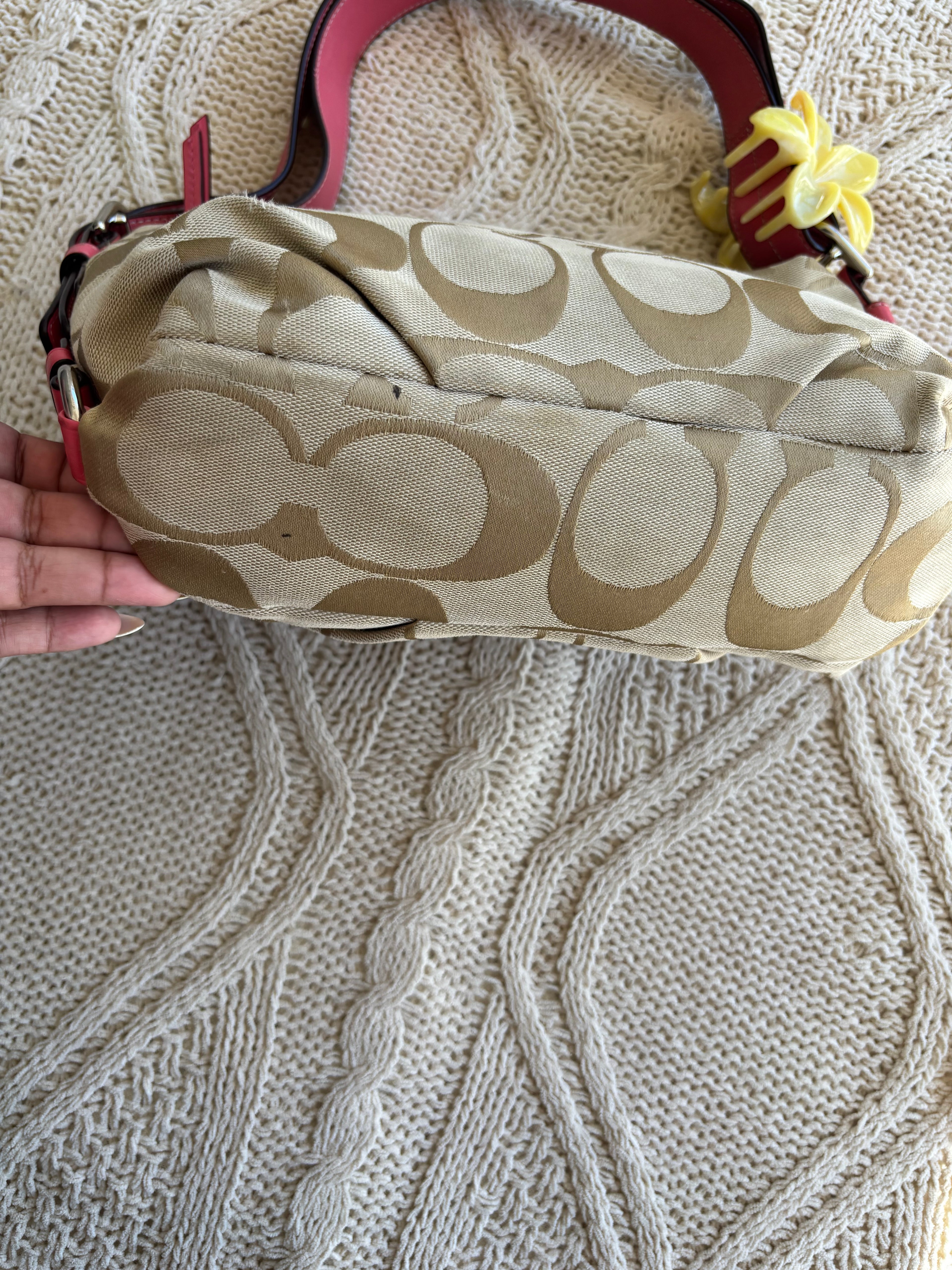 Y2K Coach East West Shoulder Bag