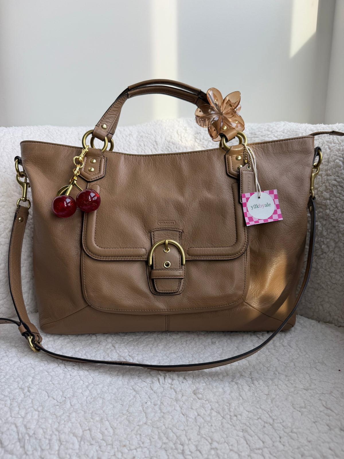 Coach Large Brown Satchel