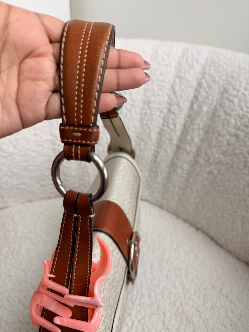 Coach Two Pocket Soho White