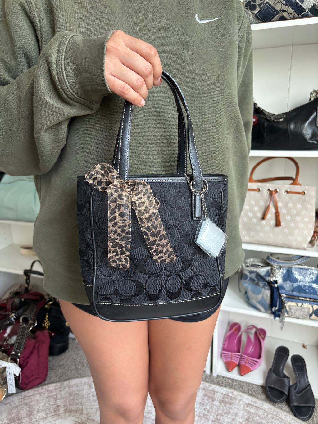 Y2K Coach Mini Signature Bag