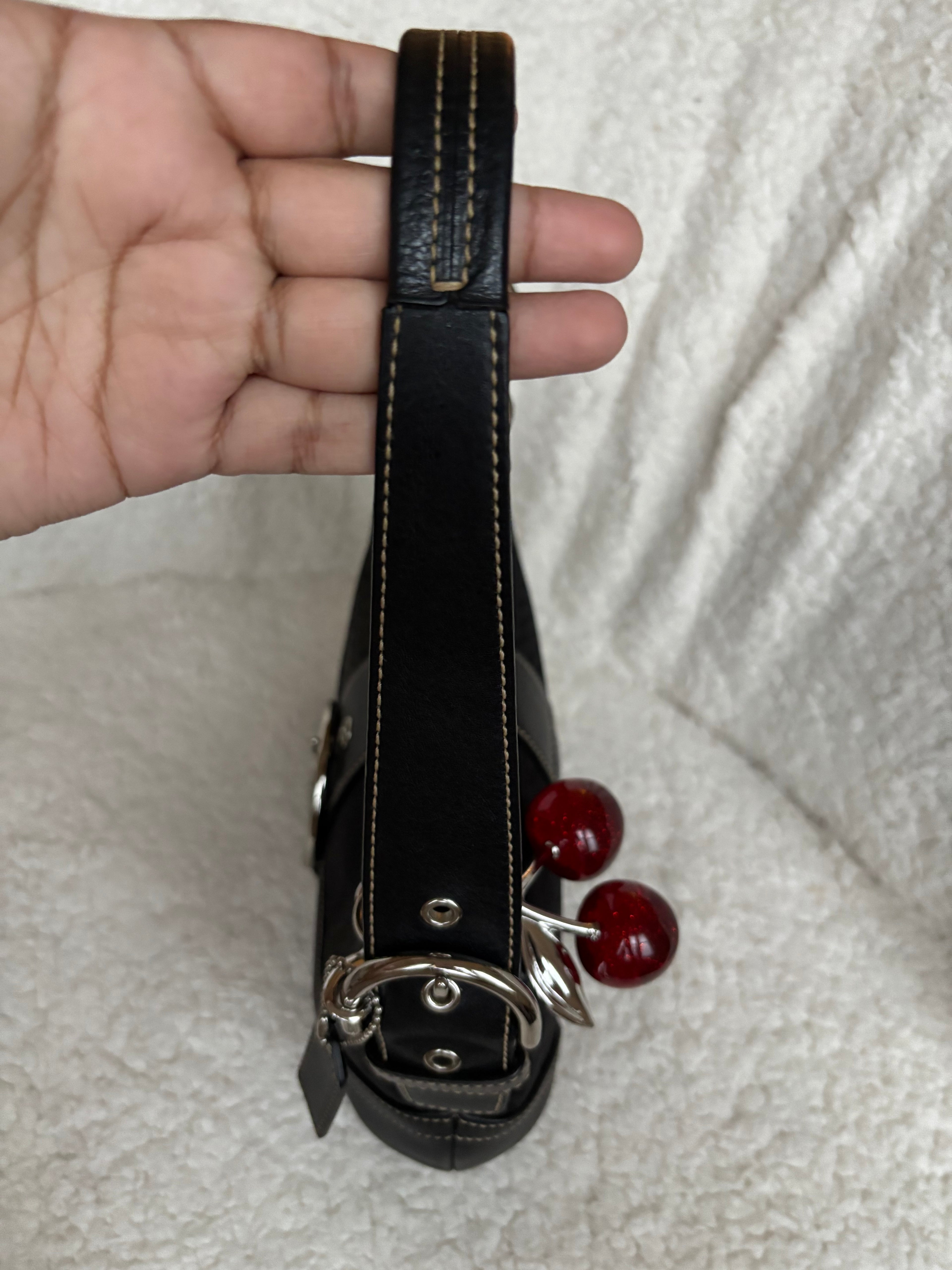 Y2K Coach Mini Soho Black Signature