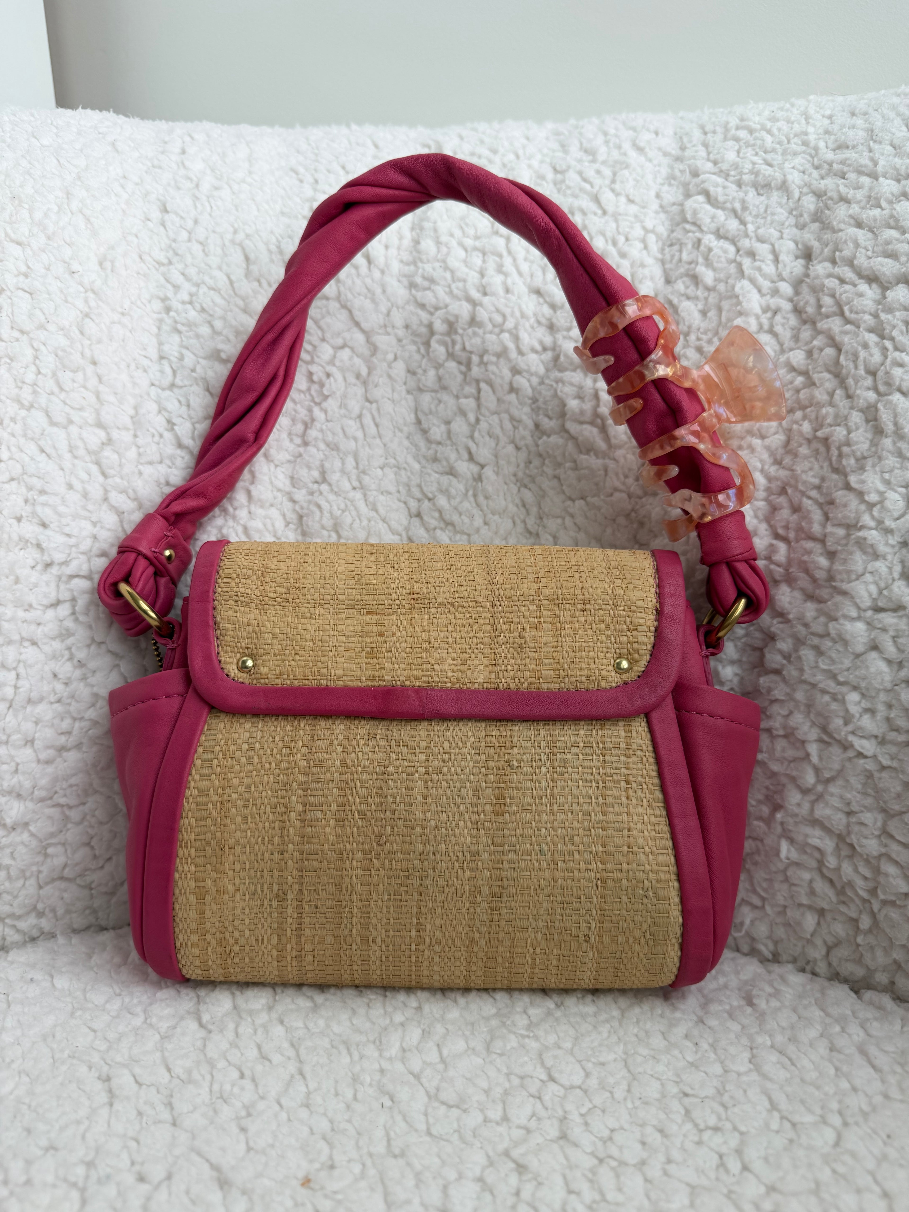 Coach Mini Woven Bag