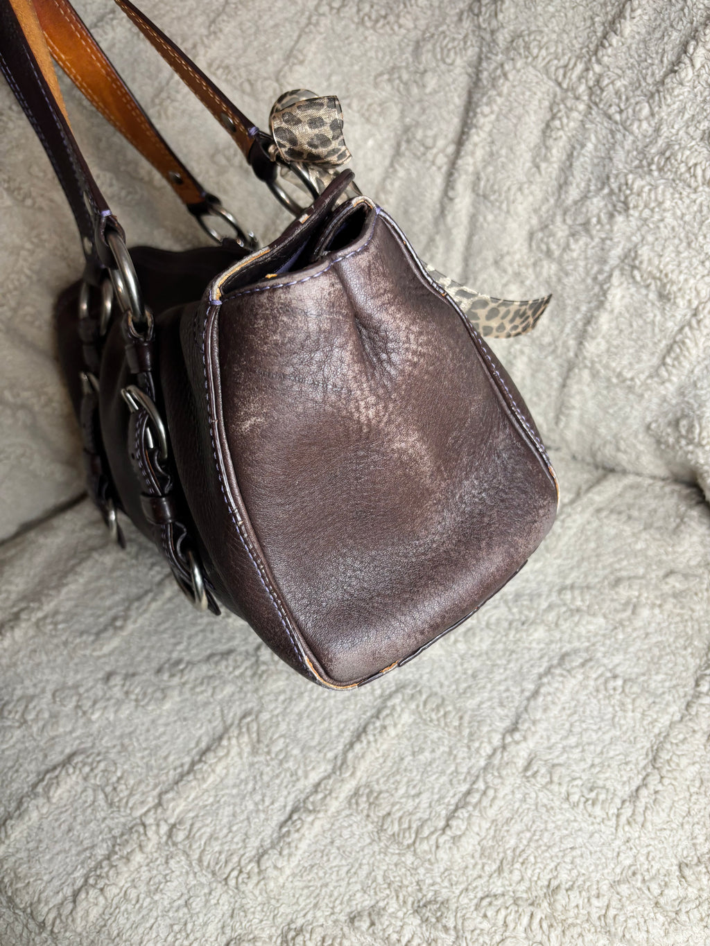 Coach Brown Leather Satchel