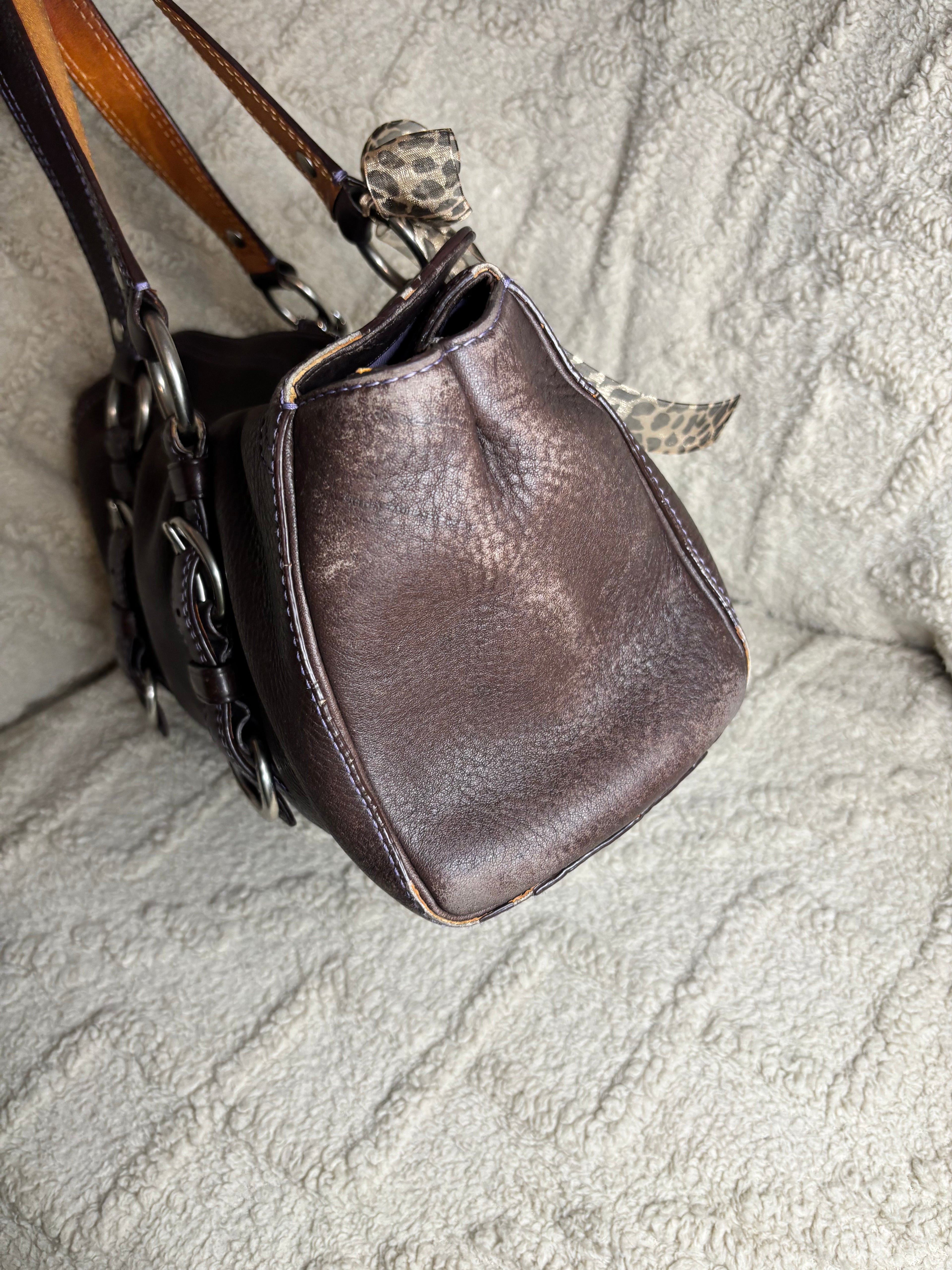 Coach Brown Leather Satchel