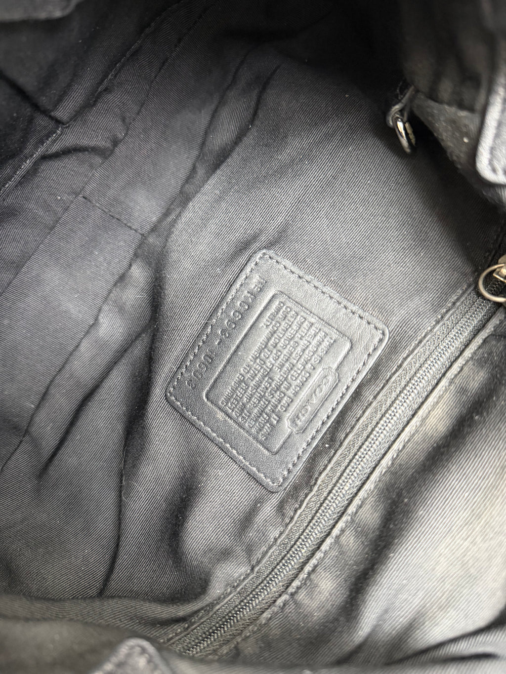 Coach Soho Black Large