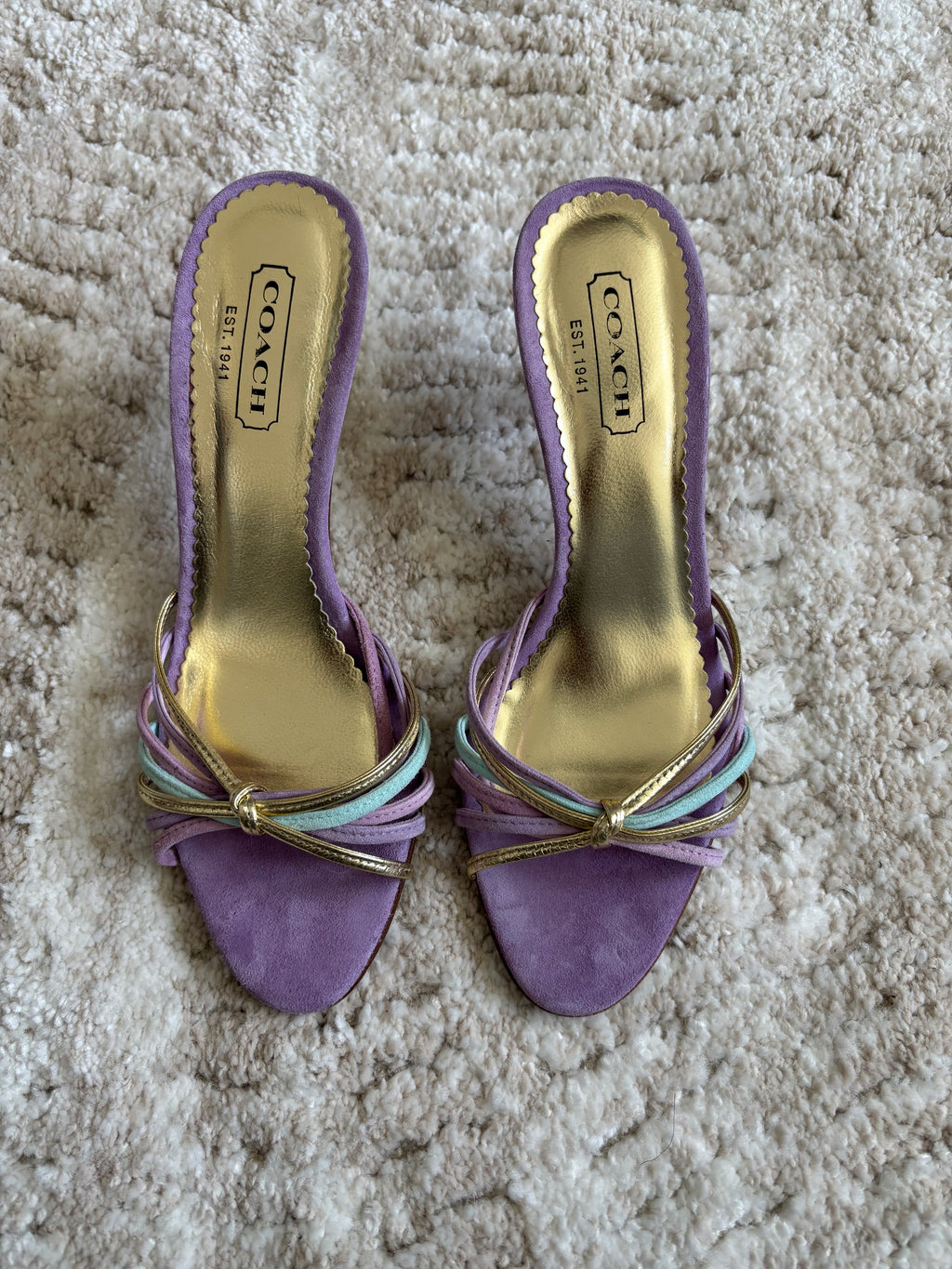 Coach Kitten Heels 7.5 W