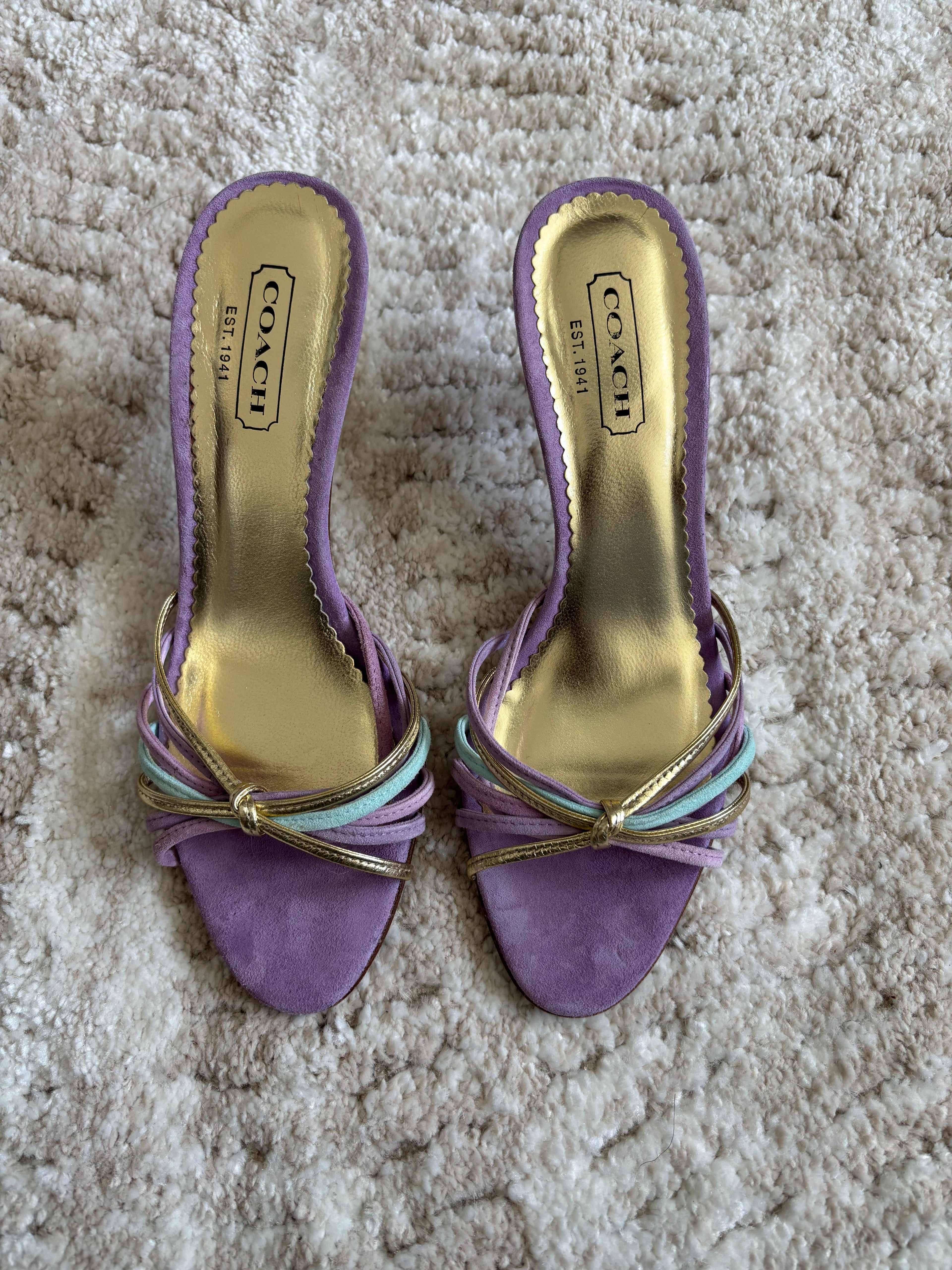 Coach Kitten Heels 7.5 W