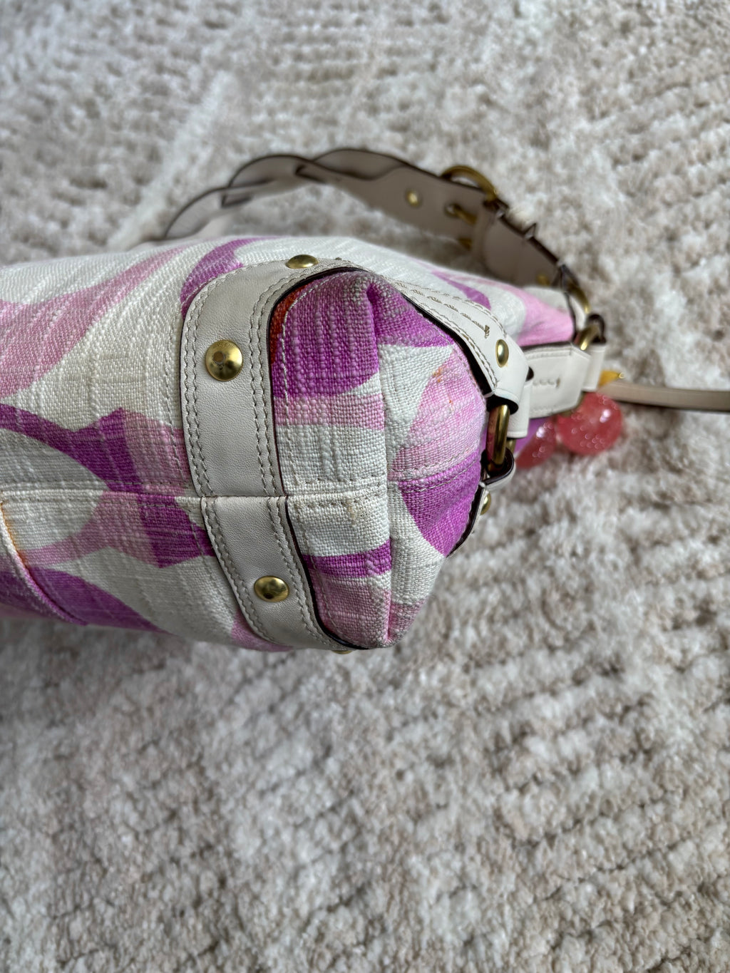 Coach Carly Pink Shoulder Bag