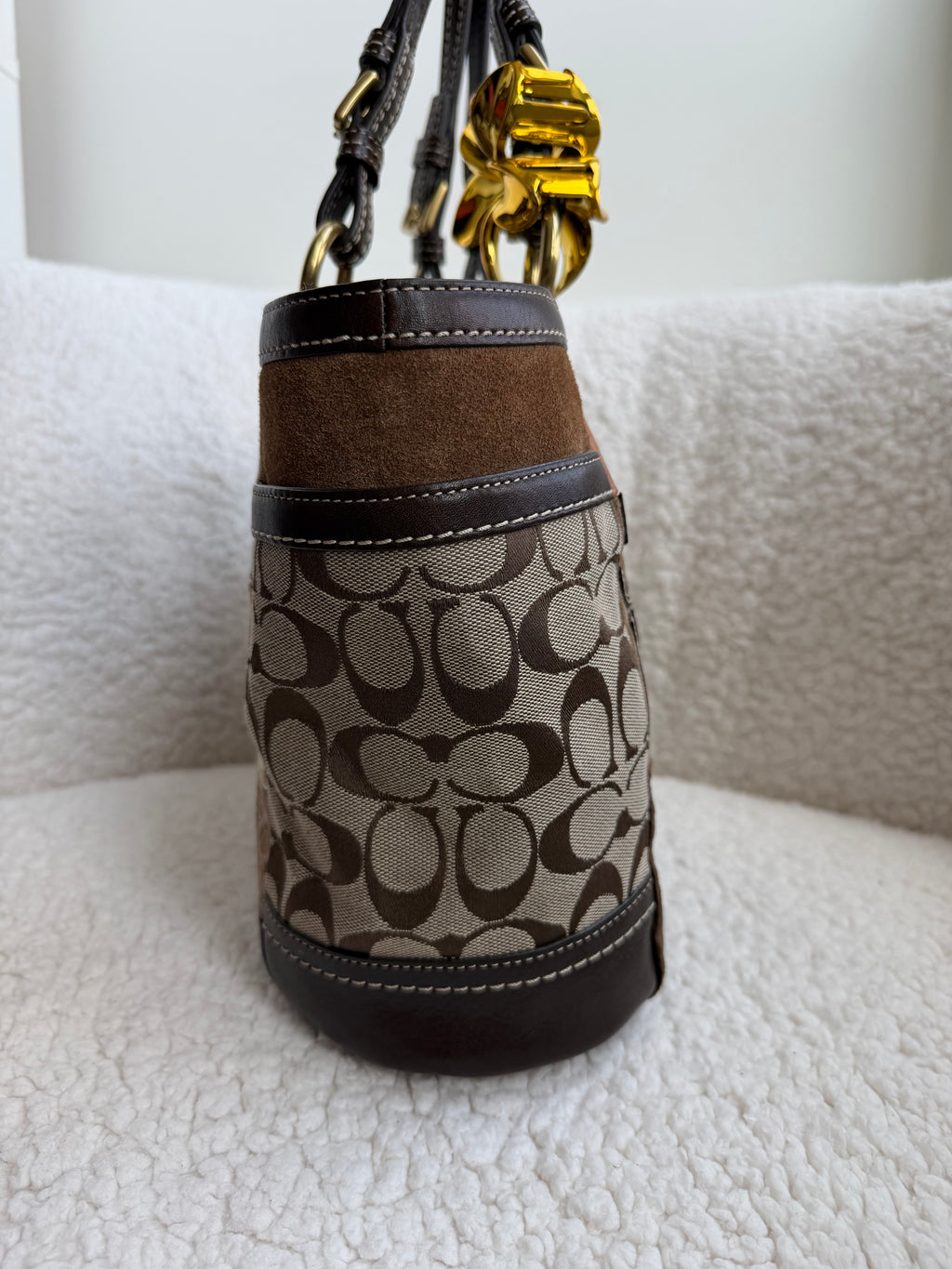 Coach Patchwork Tote Shoulder Bag