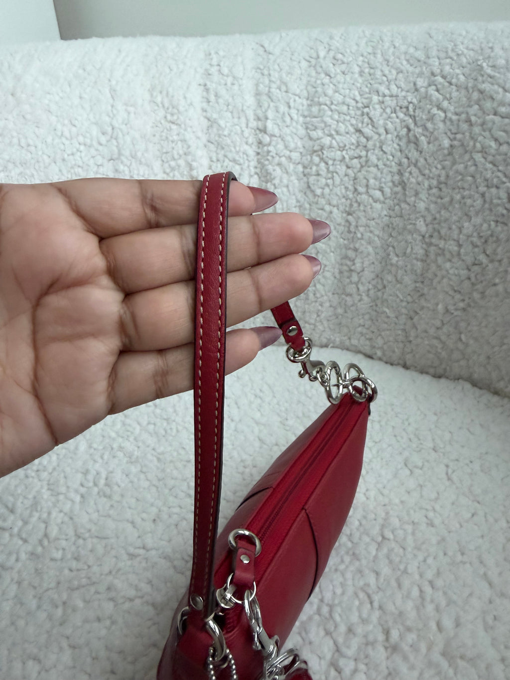 Coach Cherry Red Mini Bag
