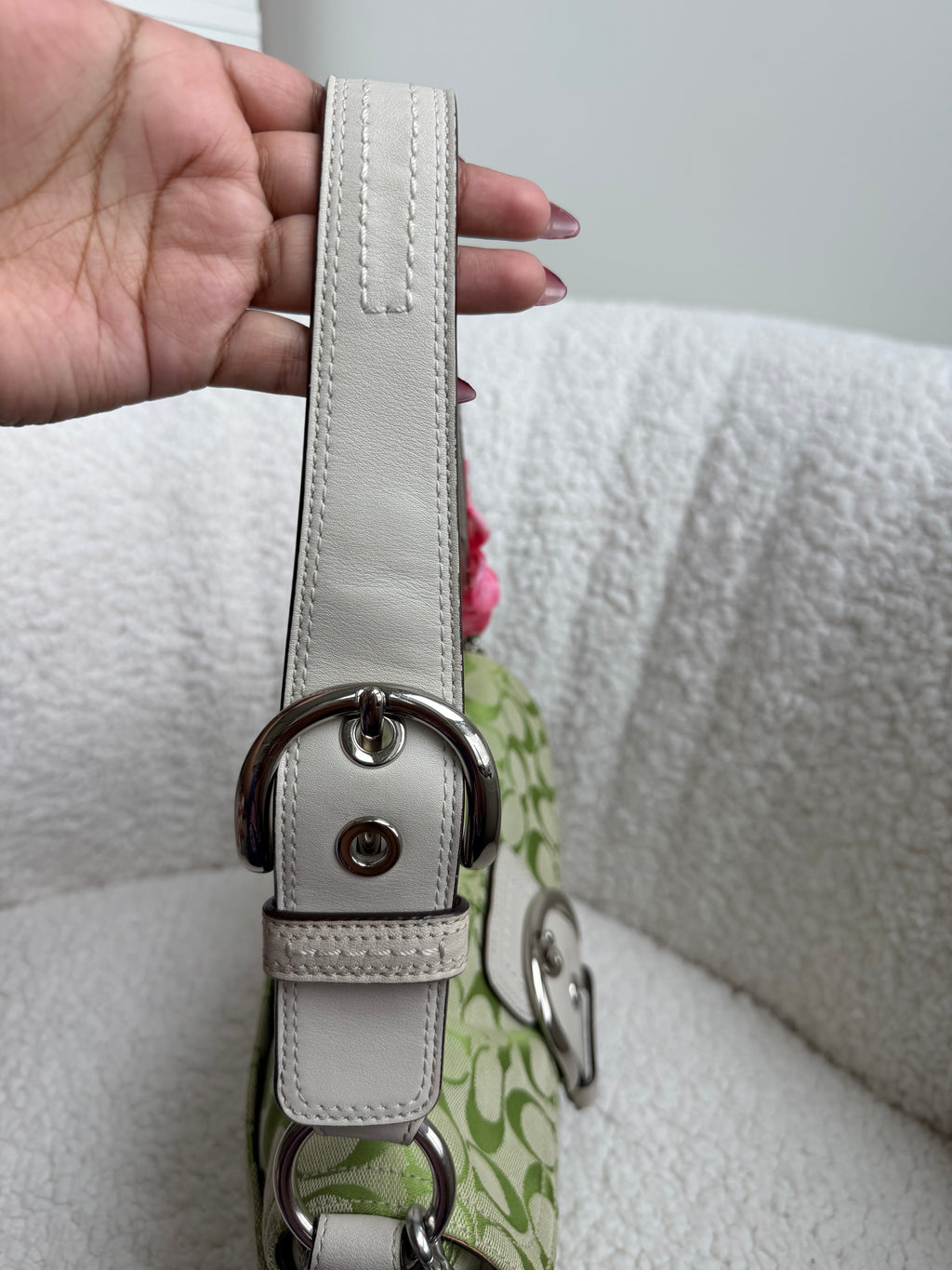 Coach Green Soho Signature