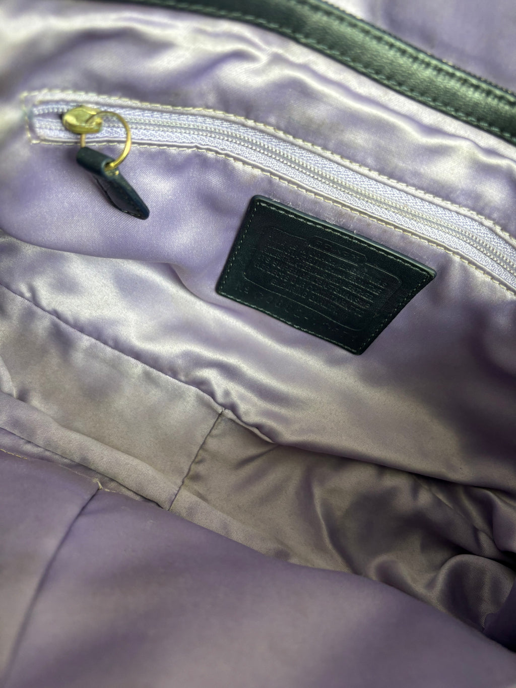 Y2K Coach Denim Soho Shoulder Bag