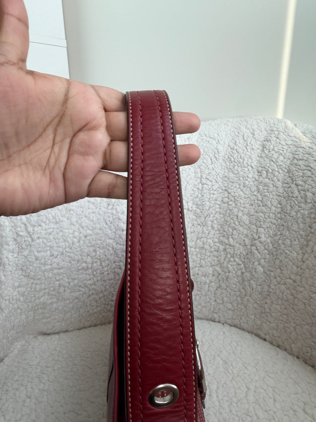 Coach Red Large Soho Leather