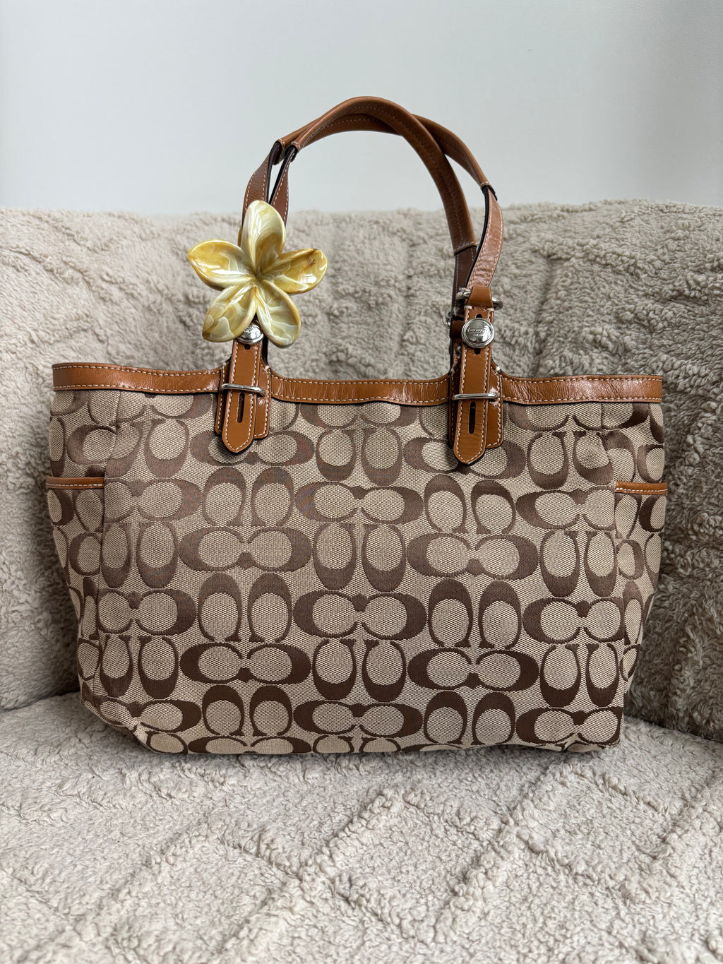 Coach Brown Tote Bag