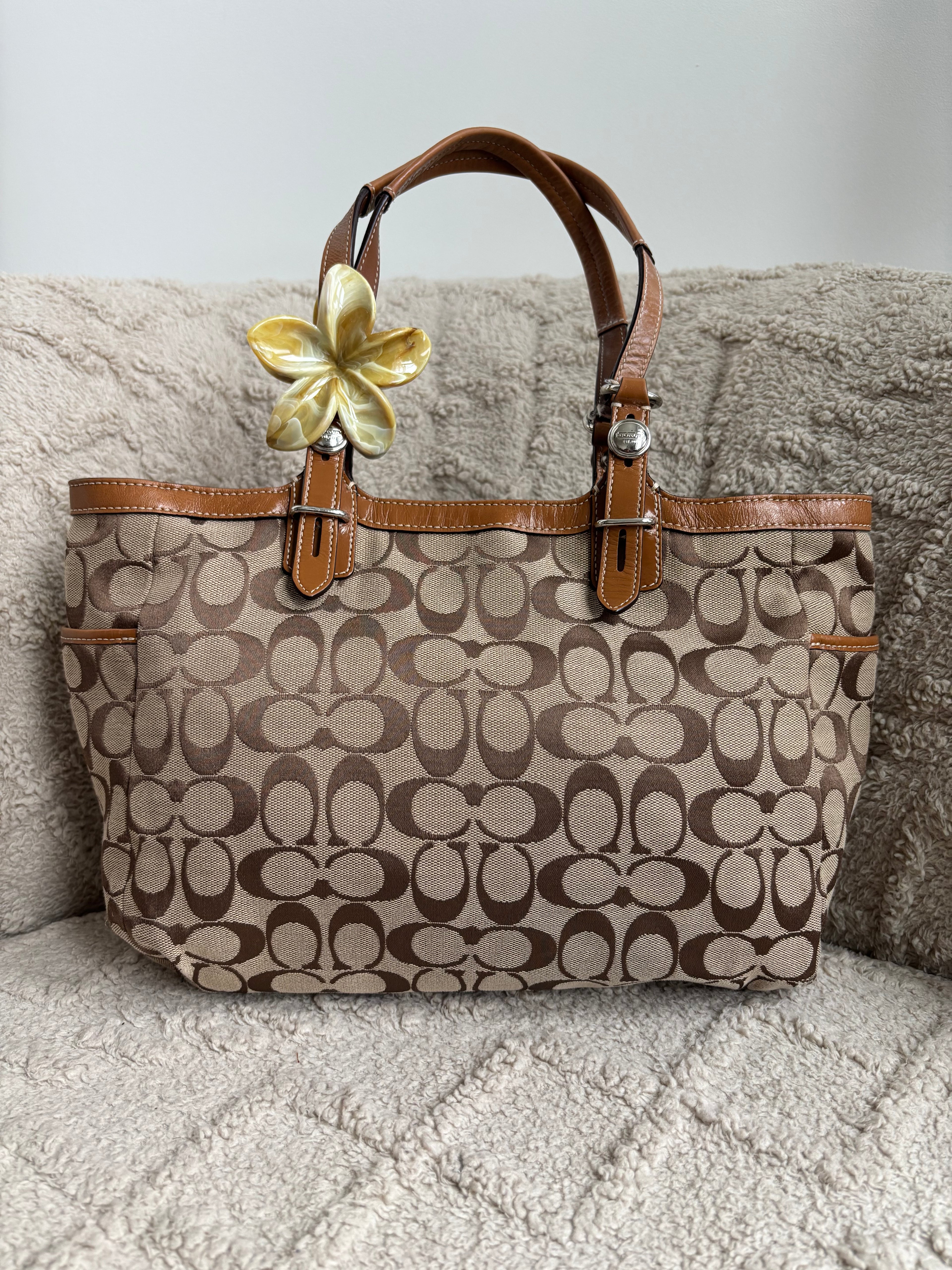 Coach Brown Tote Bag