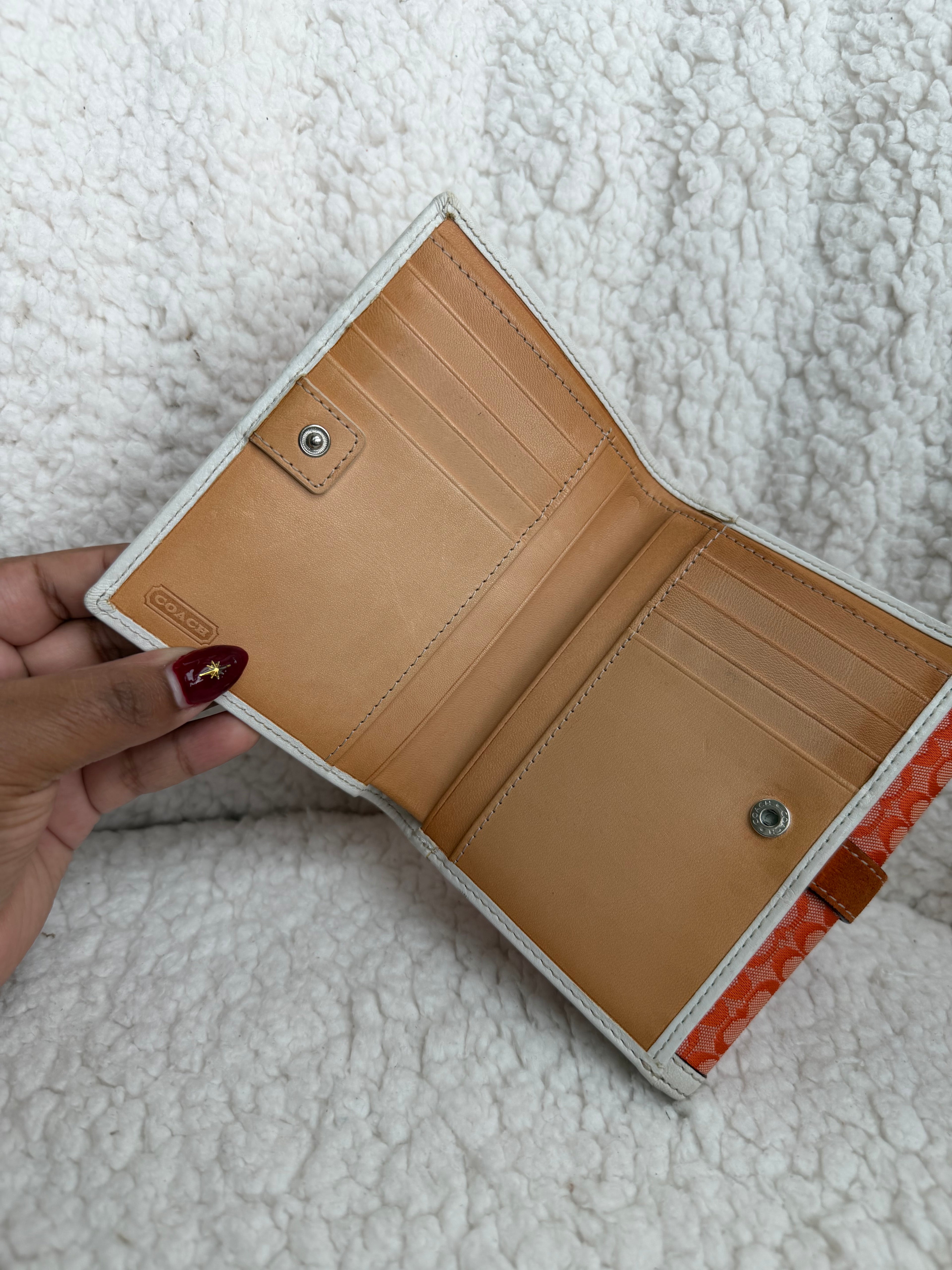 Coach Orange Soho Wallet