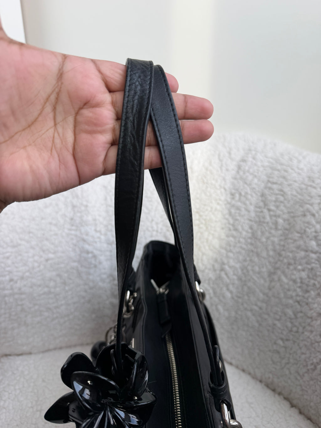 Coach Black Leather Tote