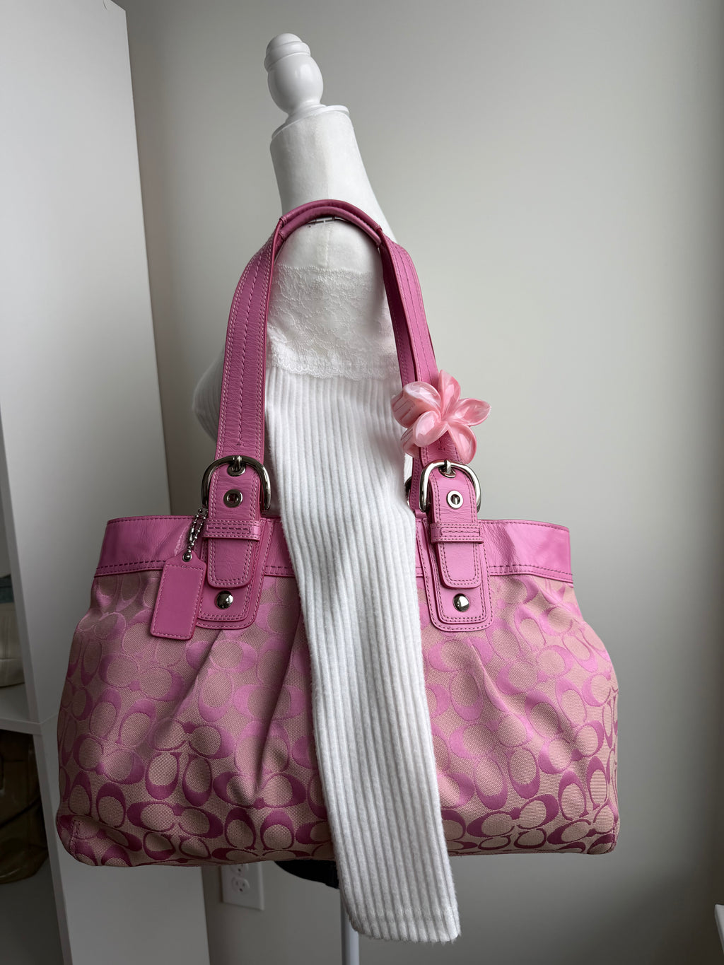 Coach Barbie Pink Shoulder Bag