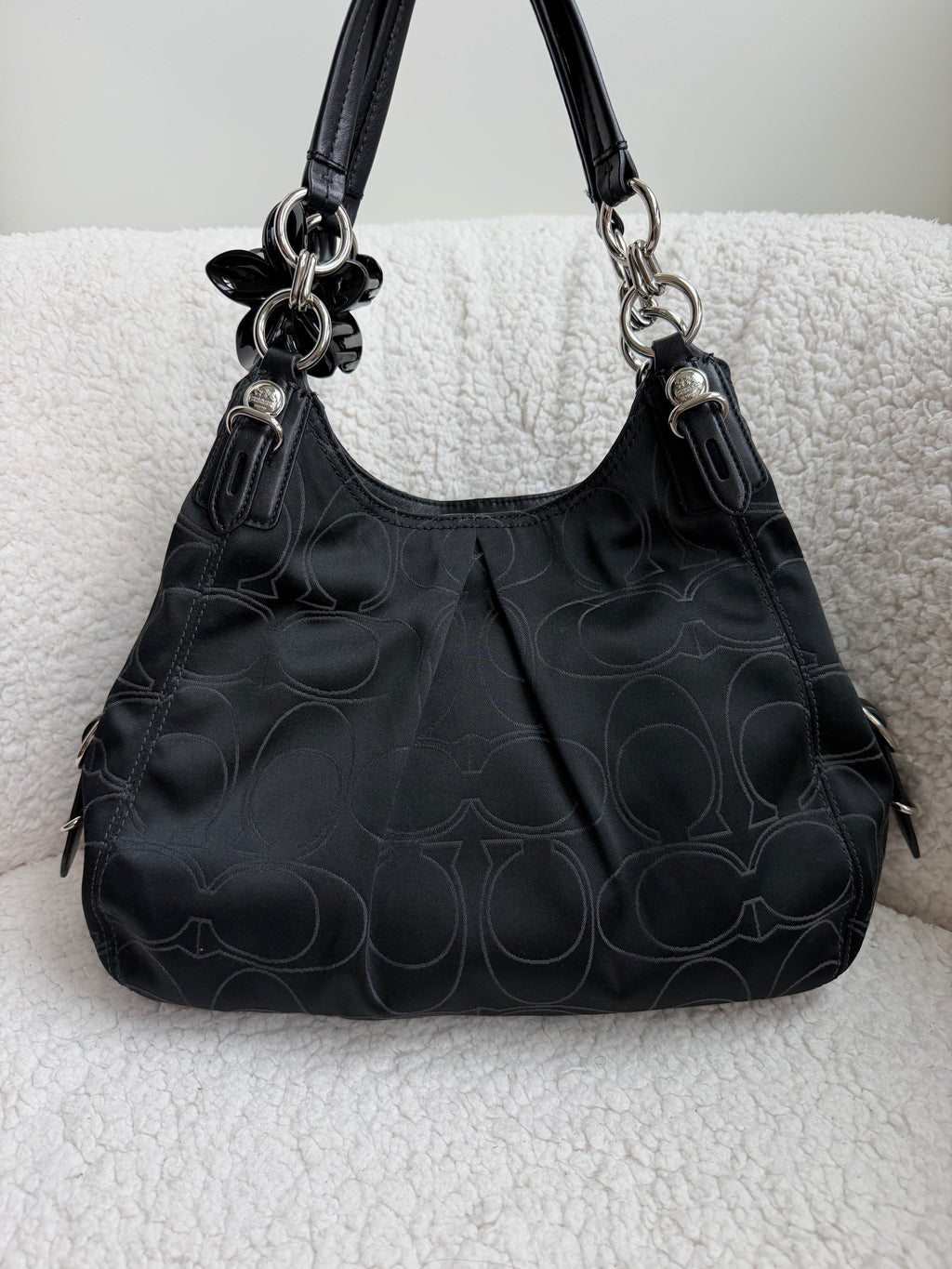 Coach Maggie Black Shoulder Bag