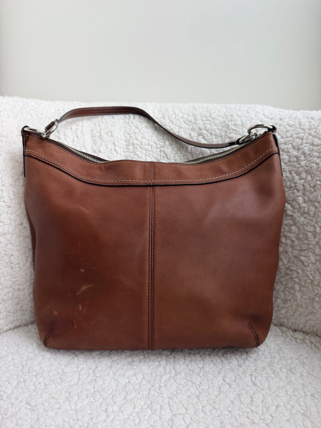 Coach Brown Hobo Shoulder Bag