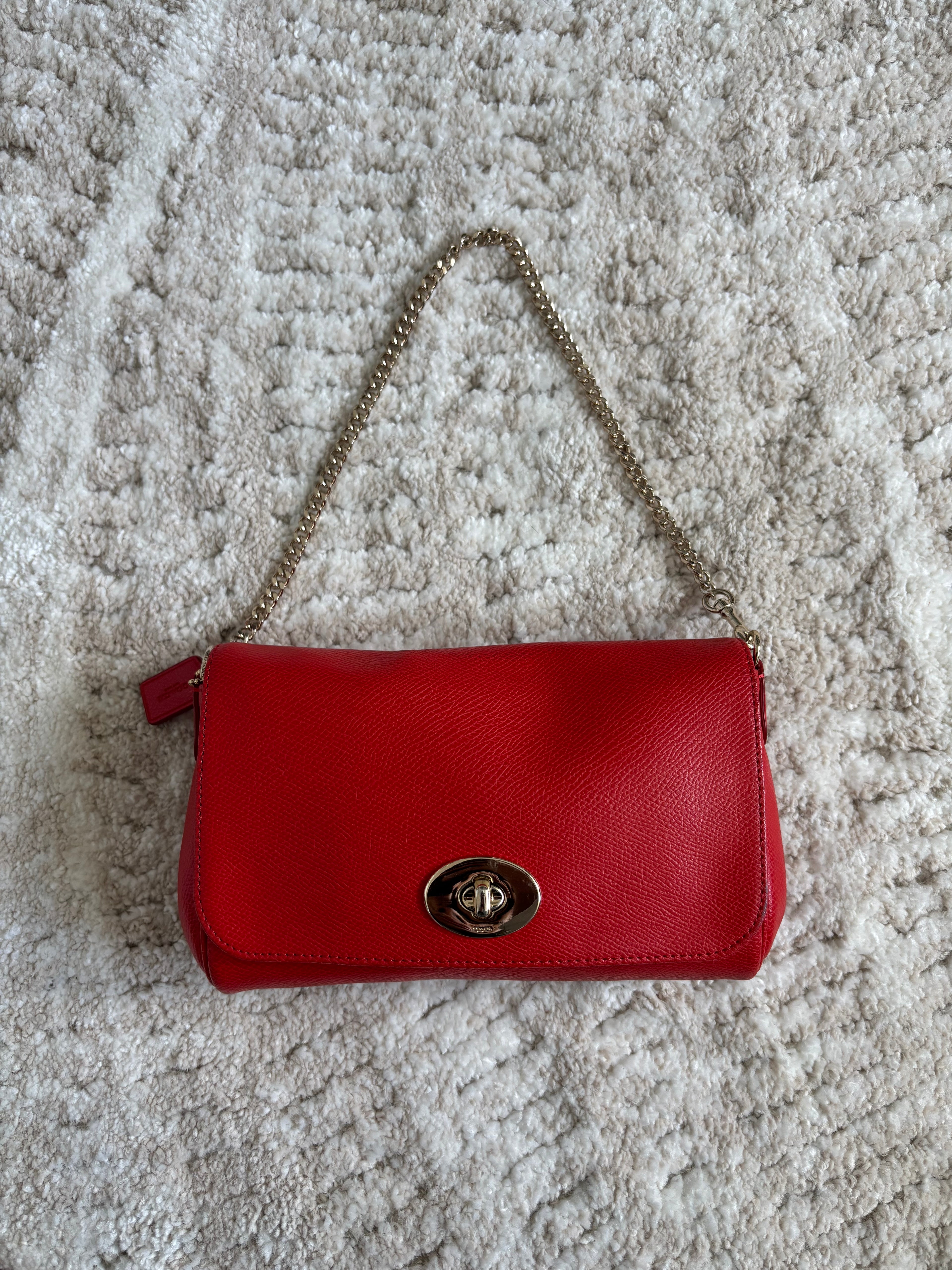 Coach Mini Red Bag