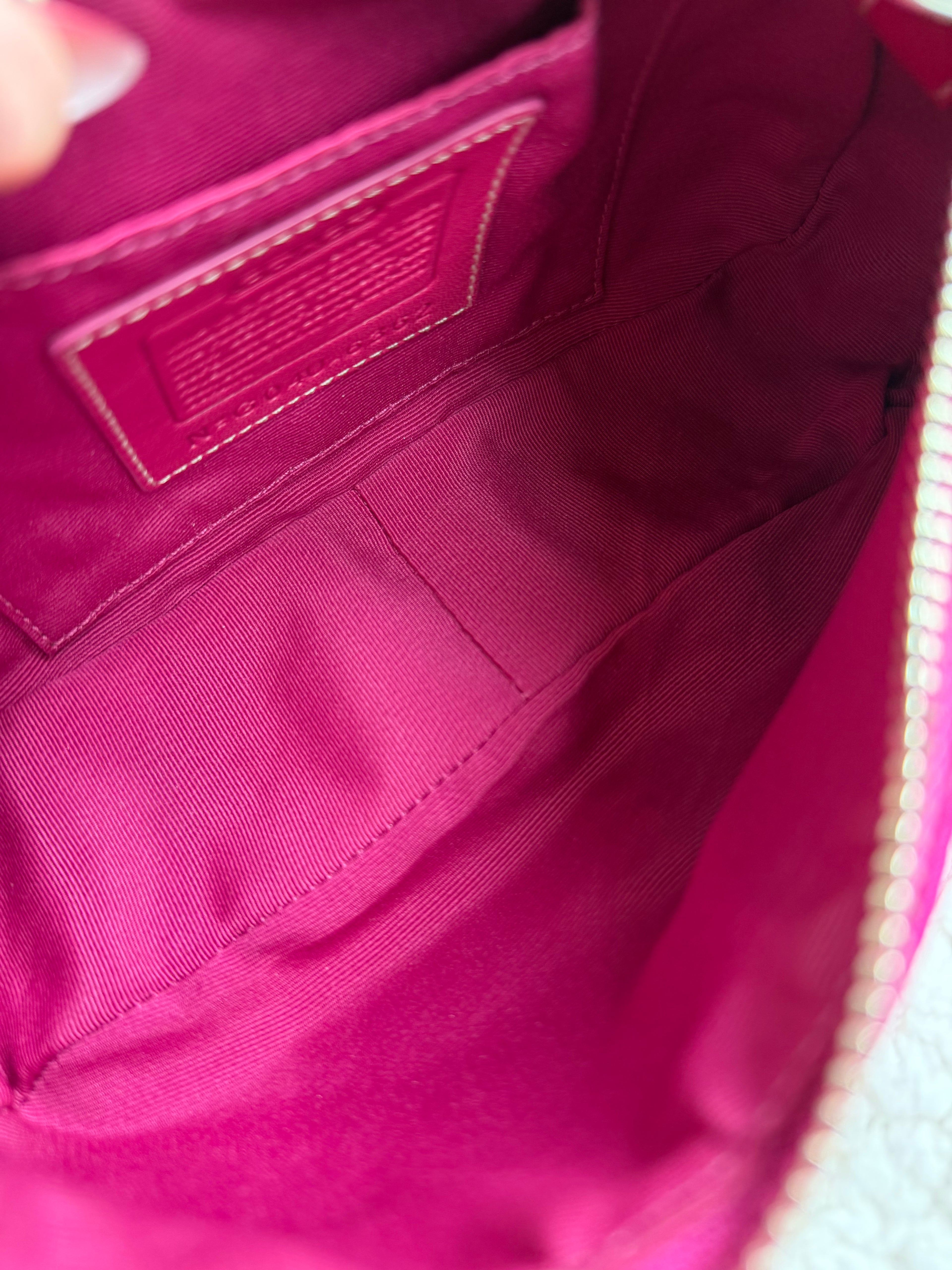 Coach Demi Buckle Bag Pink