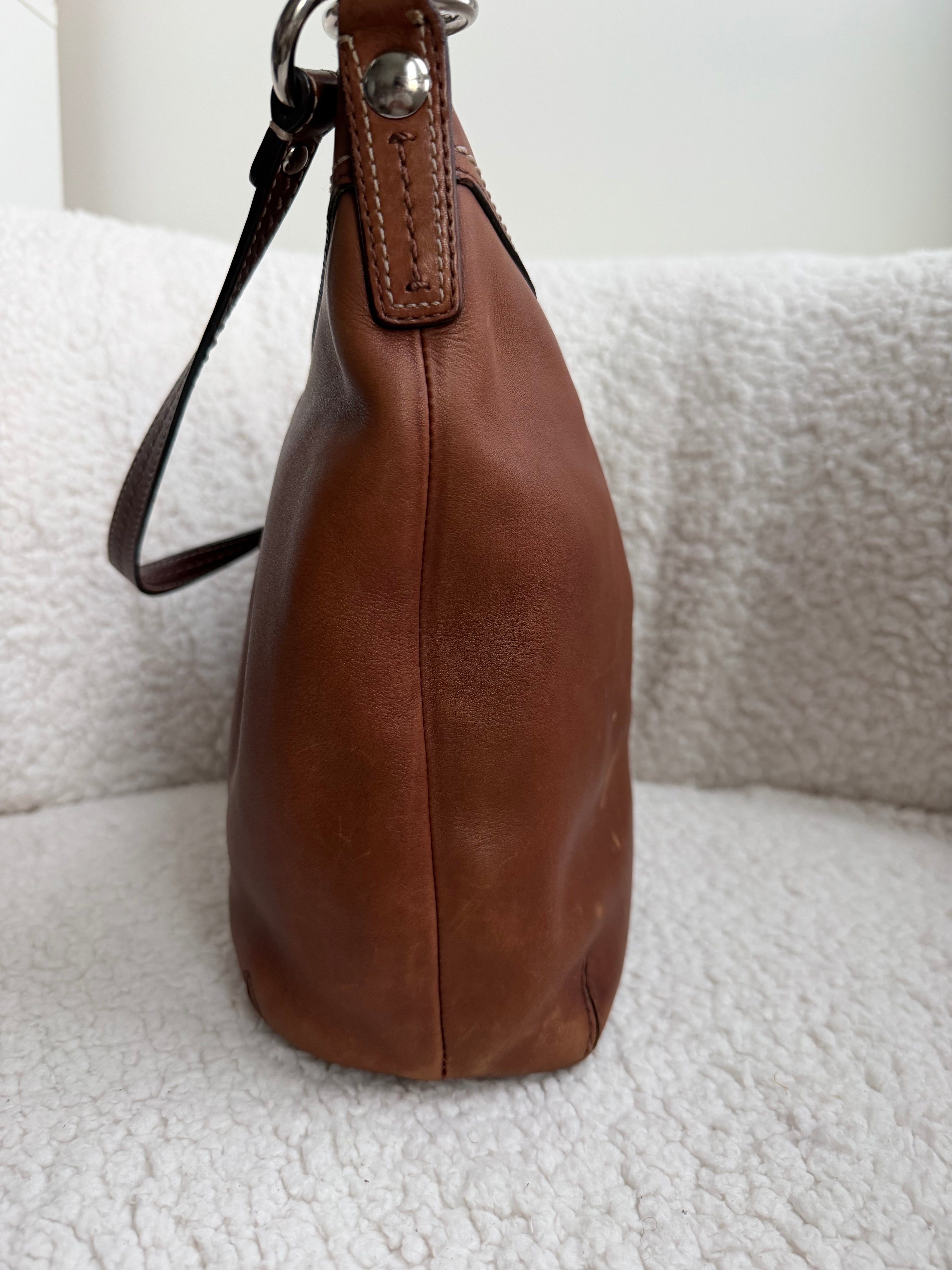 Coach Brown Hobo Shoulder Bag