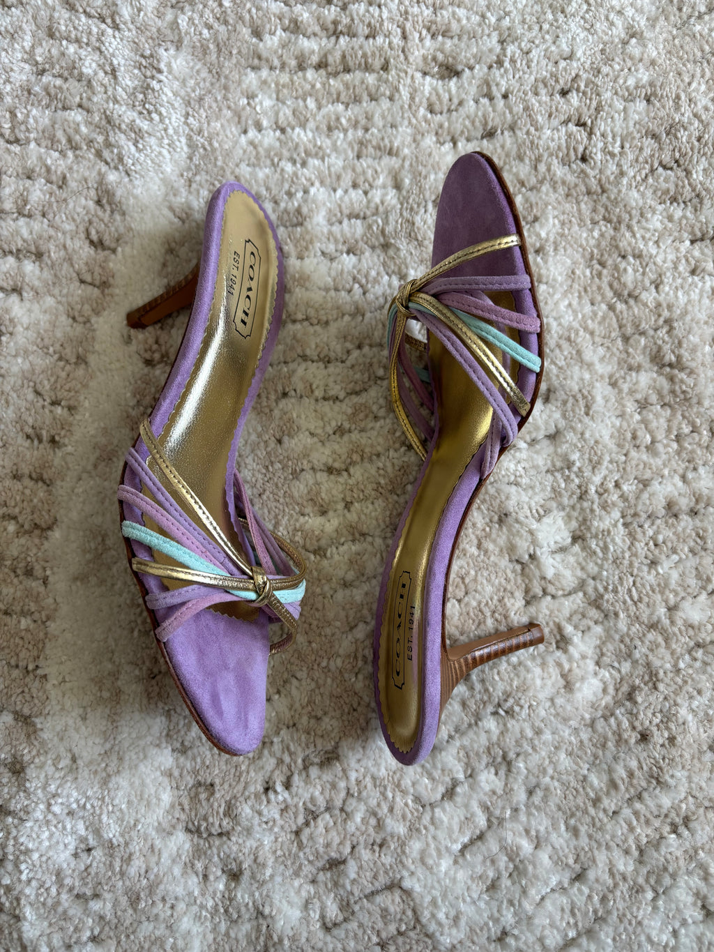 Coach Kitten Heels 7.5 W