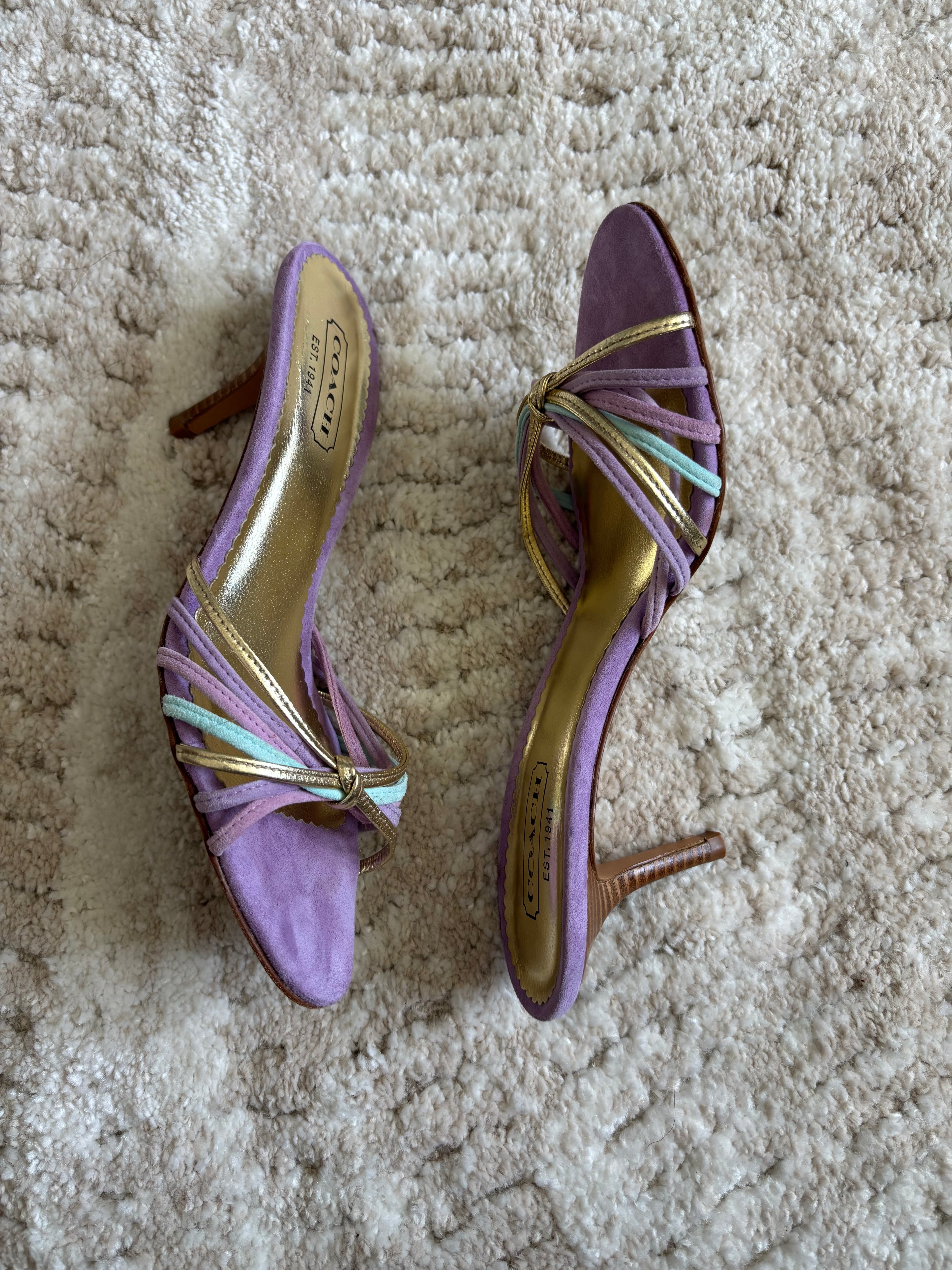 Coach Kitten Heels 7.5 W