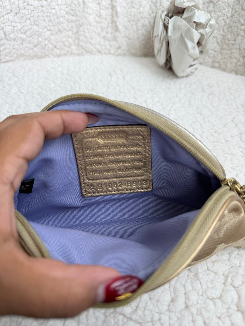 Coach Accessory Pouch