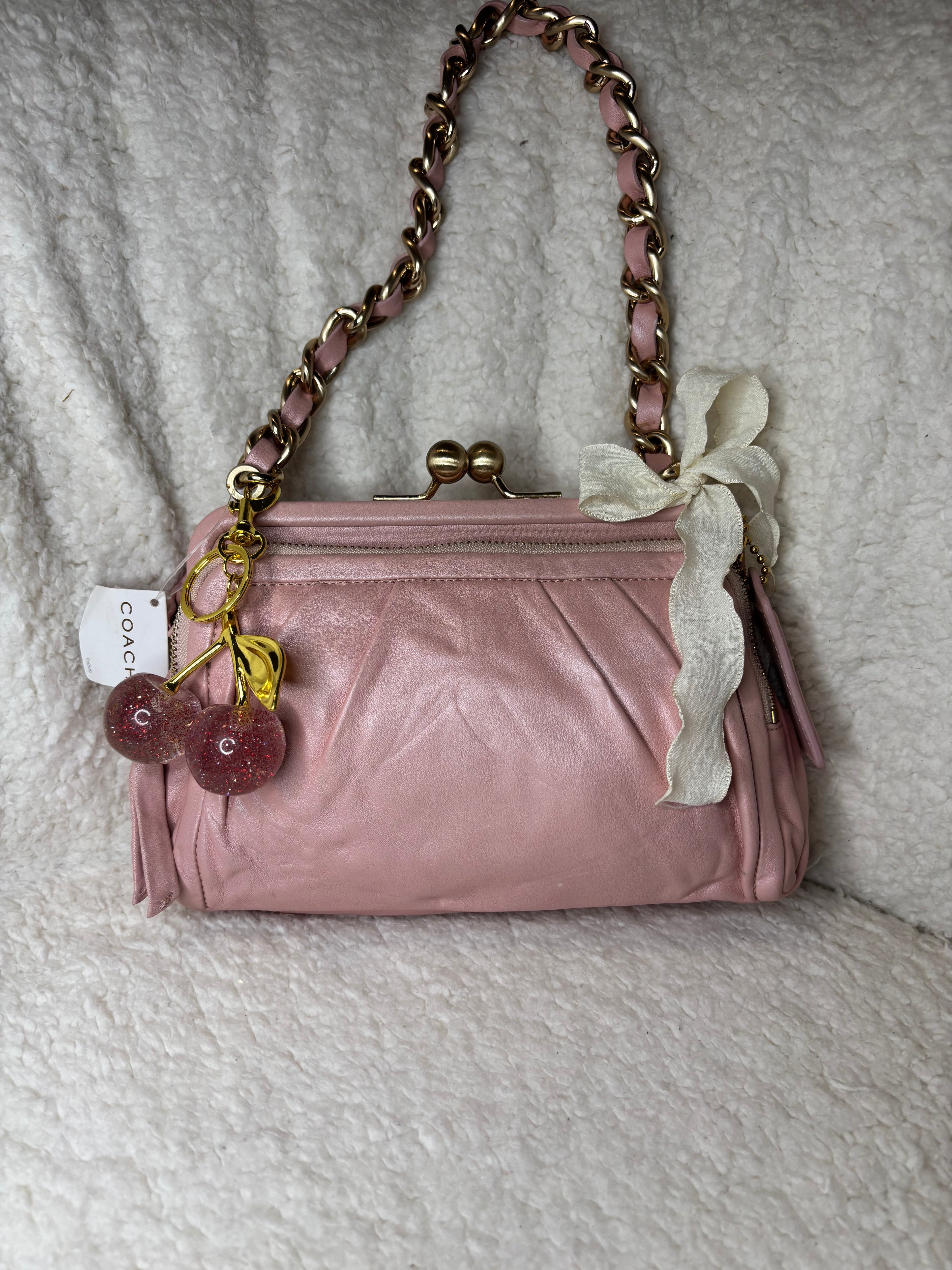 Y2K Coach Parker Pink Shoulder Bag